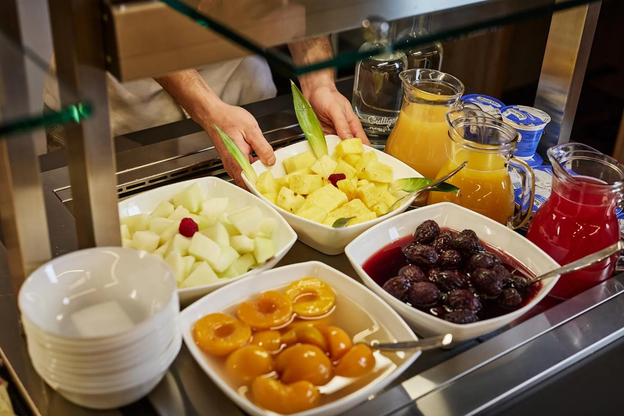 Food and drinks in Hotel Hermitage