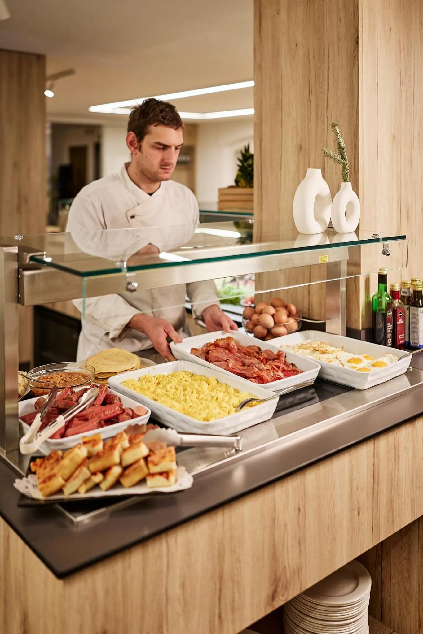 Buffet breakfast in Hotel Hermitage