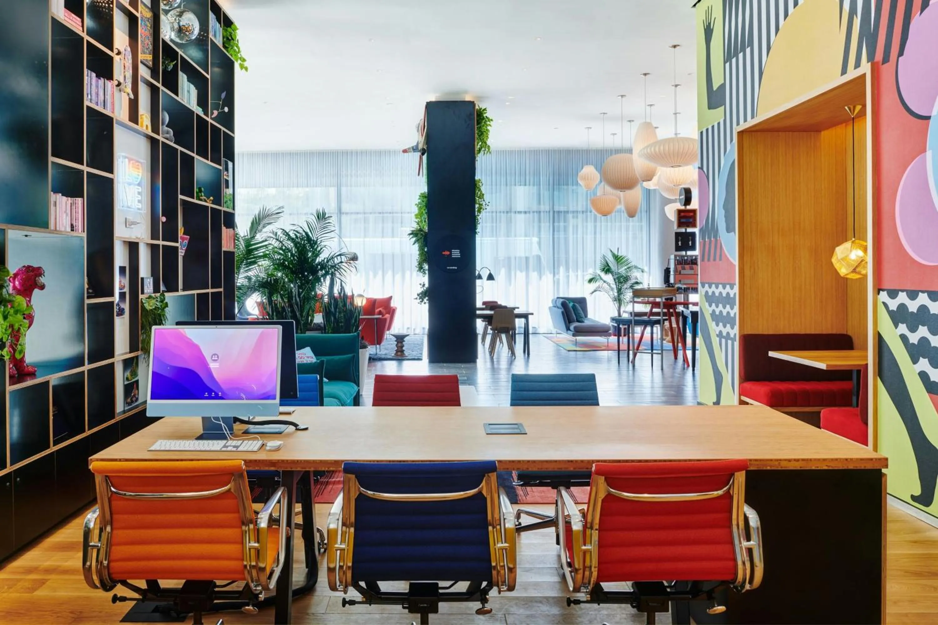 Lobby or reception in citizenM Washington DC NoMa