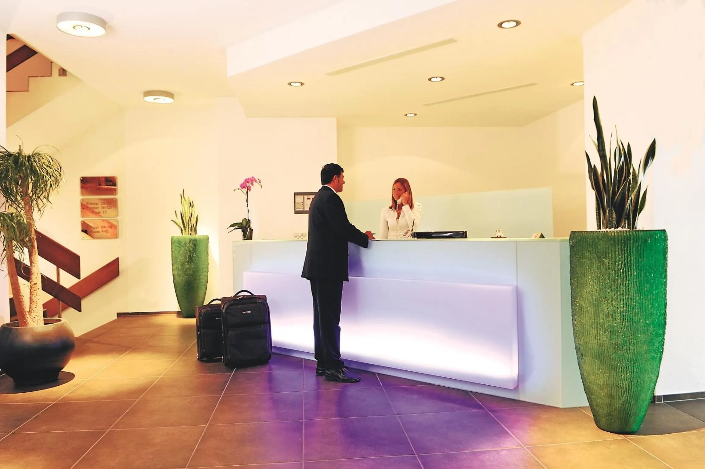 Lobby or reception in Hotel Al Ponte