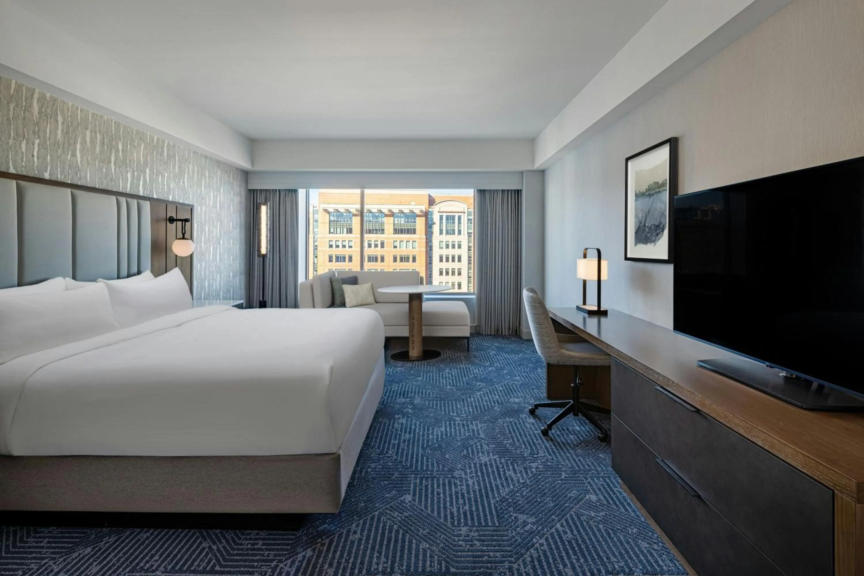 Photo of the whole room, Bed in Renaissance Boston Seaport District