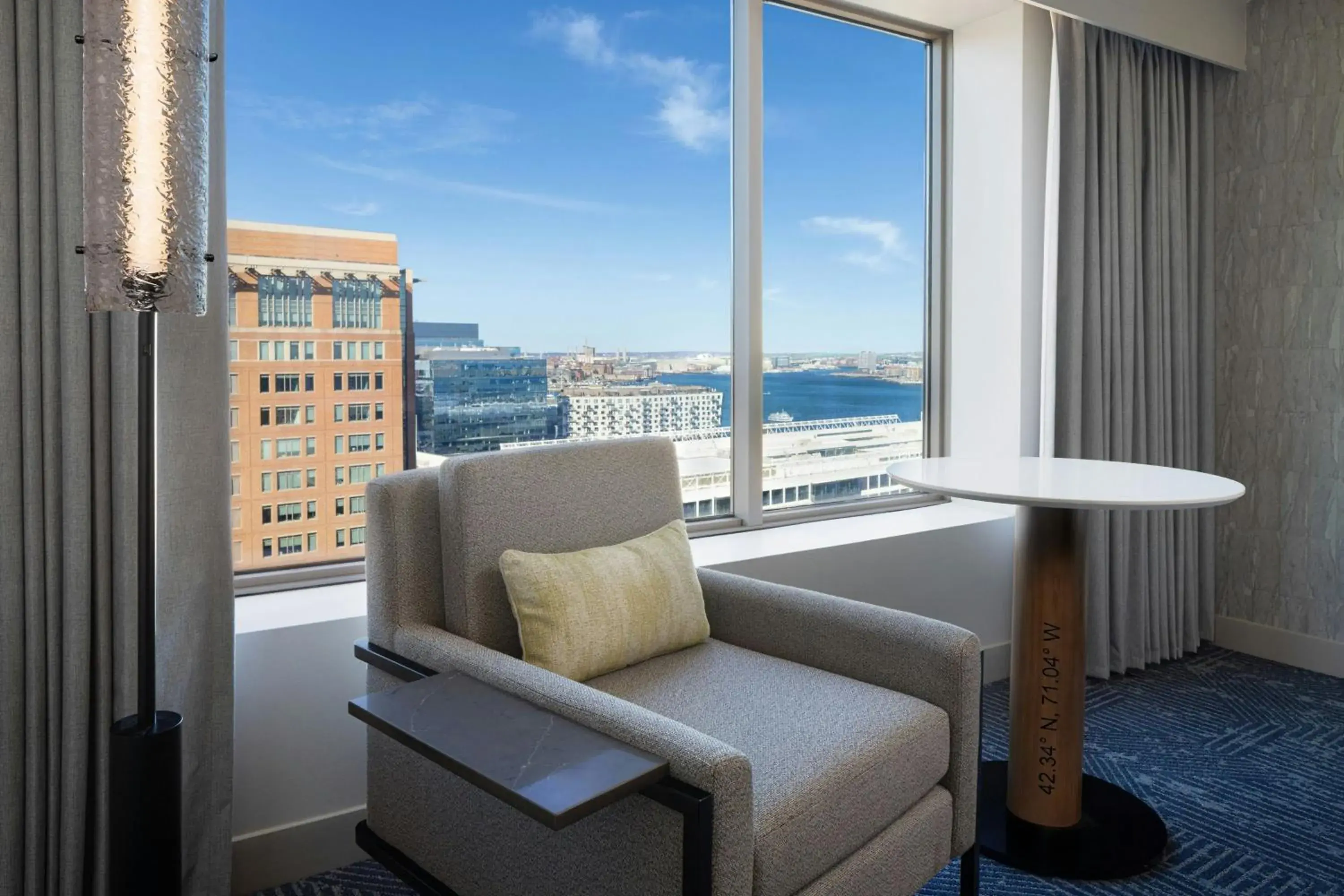 Double Room with View in Renaissance Boston Seaport District Double Room with View in Renaissance Boston Seaport District
