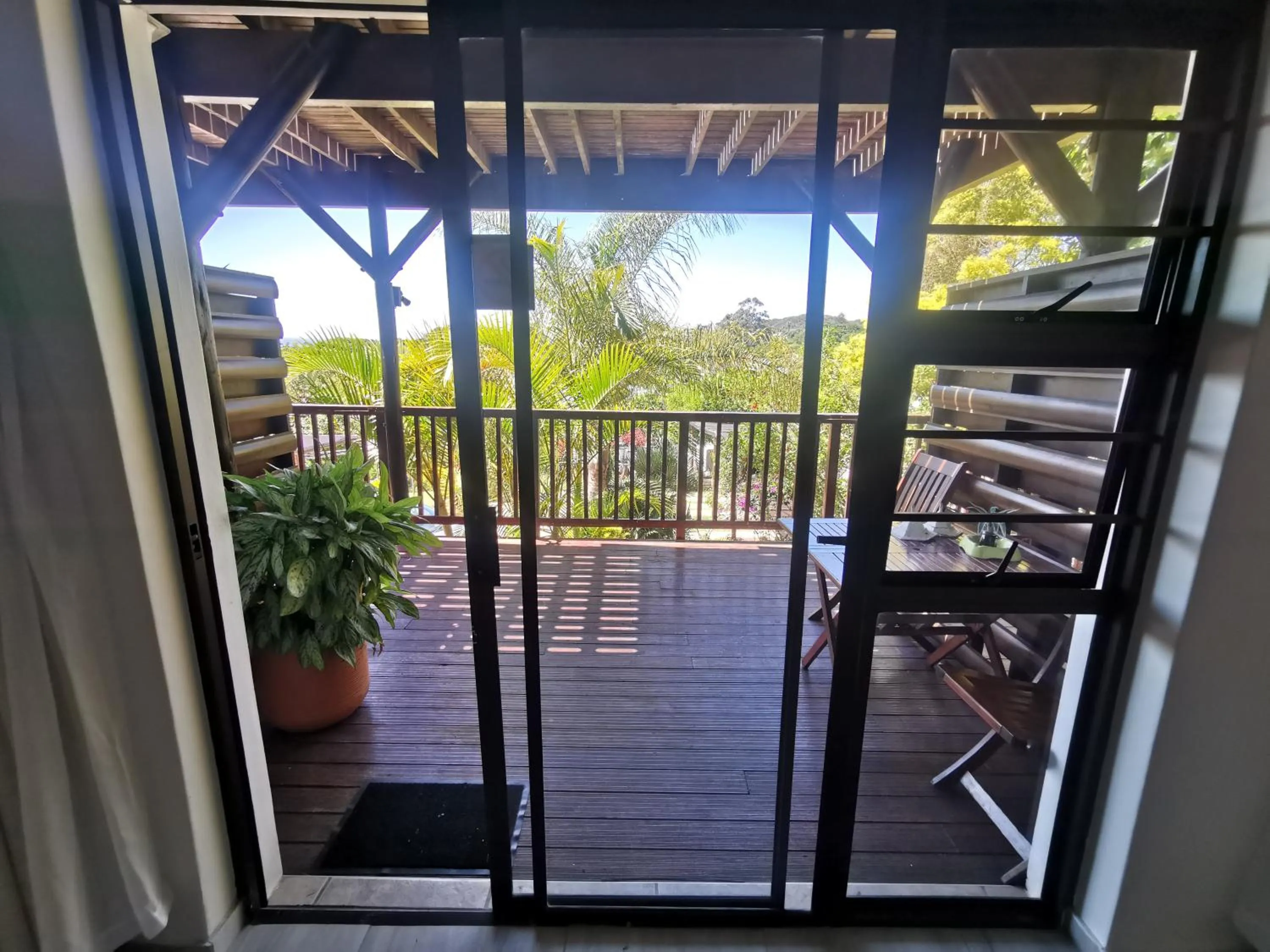 Balcony/Terrace in THE THATCH HIDE