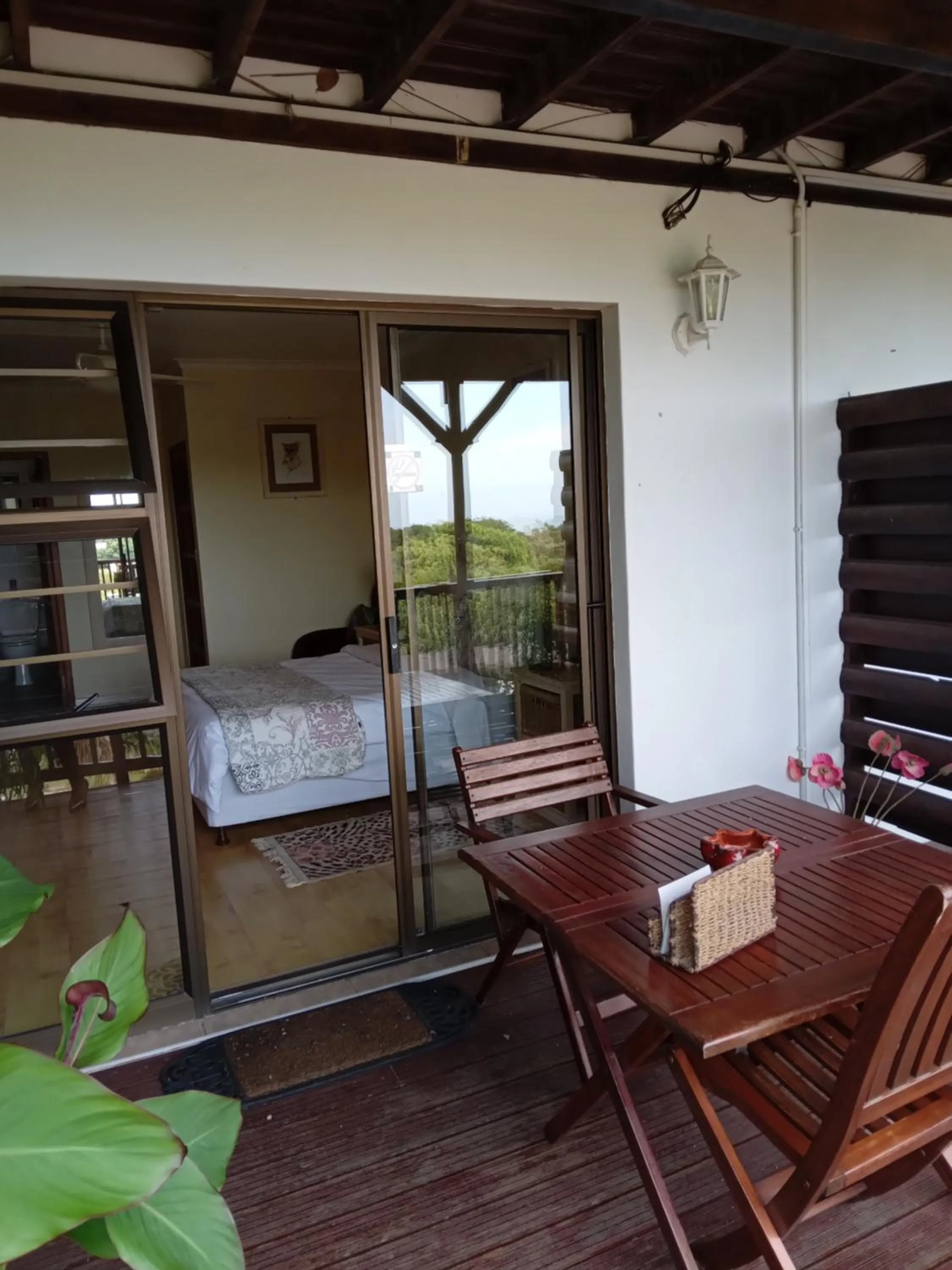 Balcony/Terrace in THE THATCH HIDE