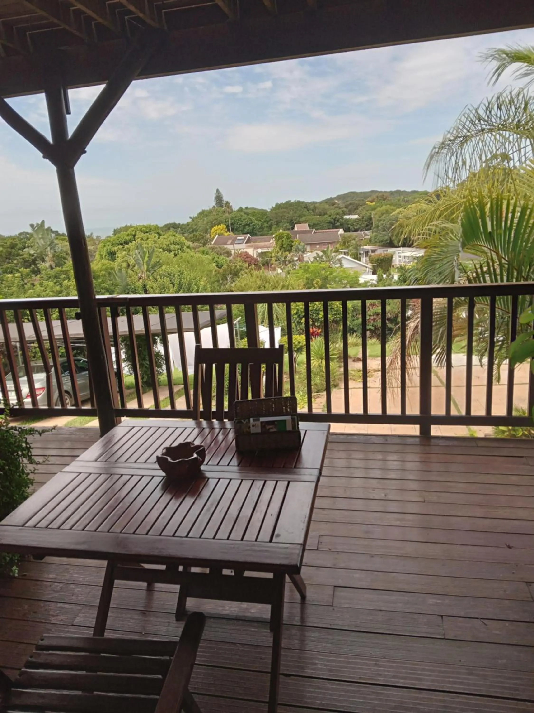 Balcony/Terrace in THE THATCH HIDE