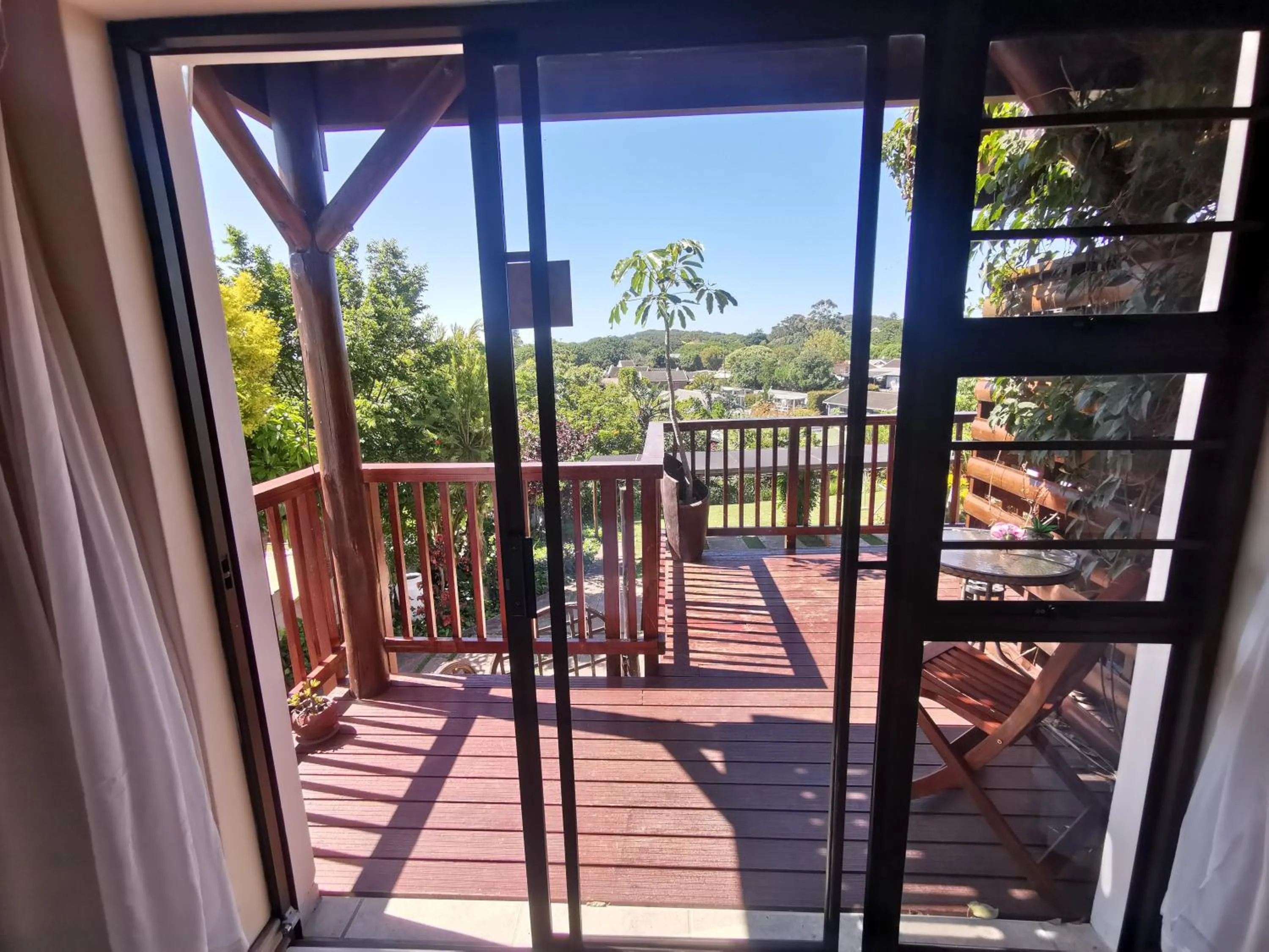 Balcony/Terrace in THE THATCH HIDE
