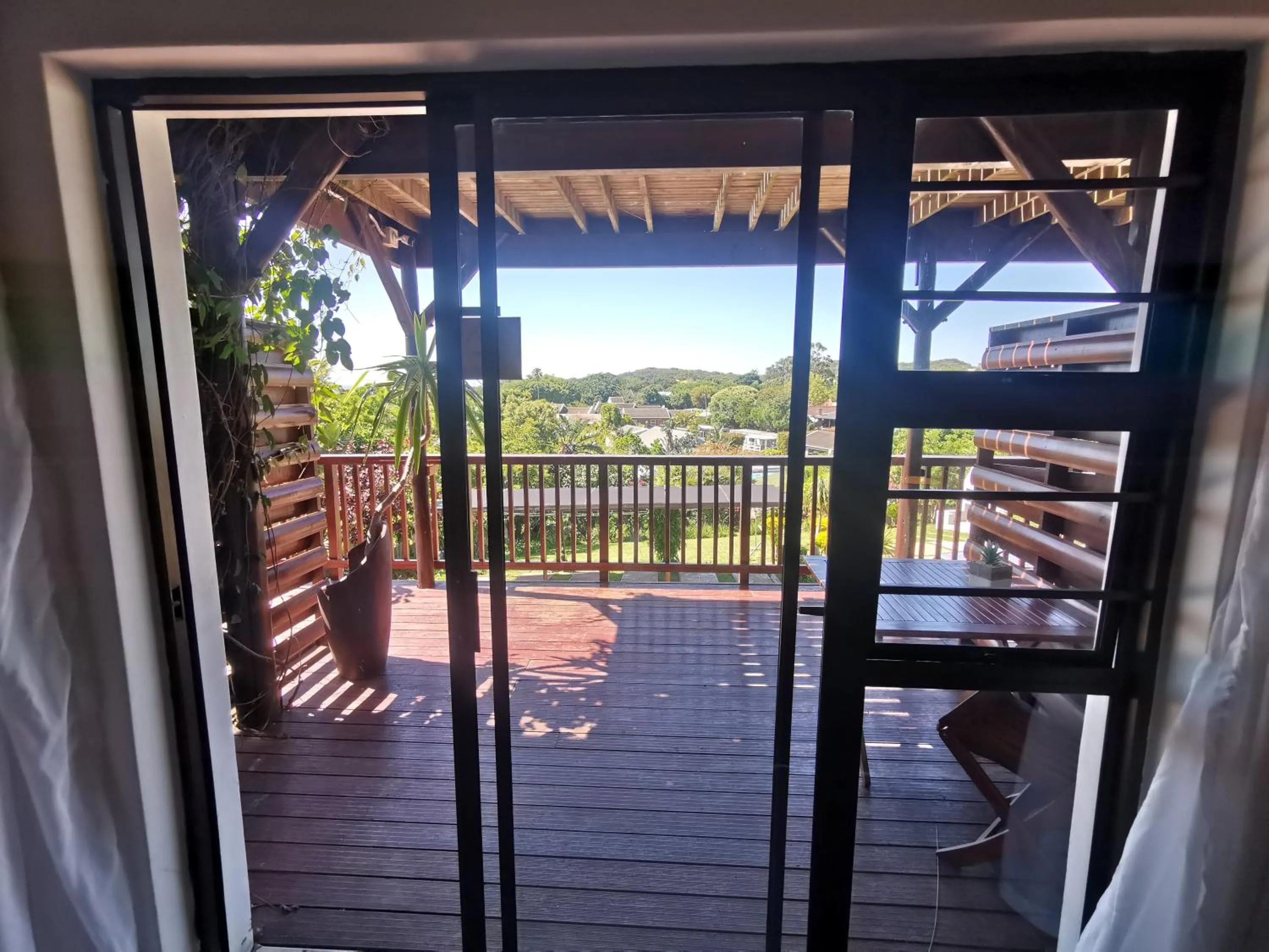 Balcony/Terrace in THE THATCH HIDE
