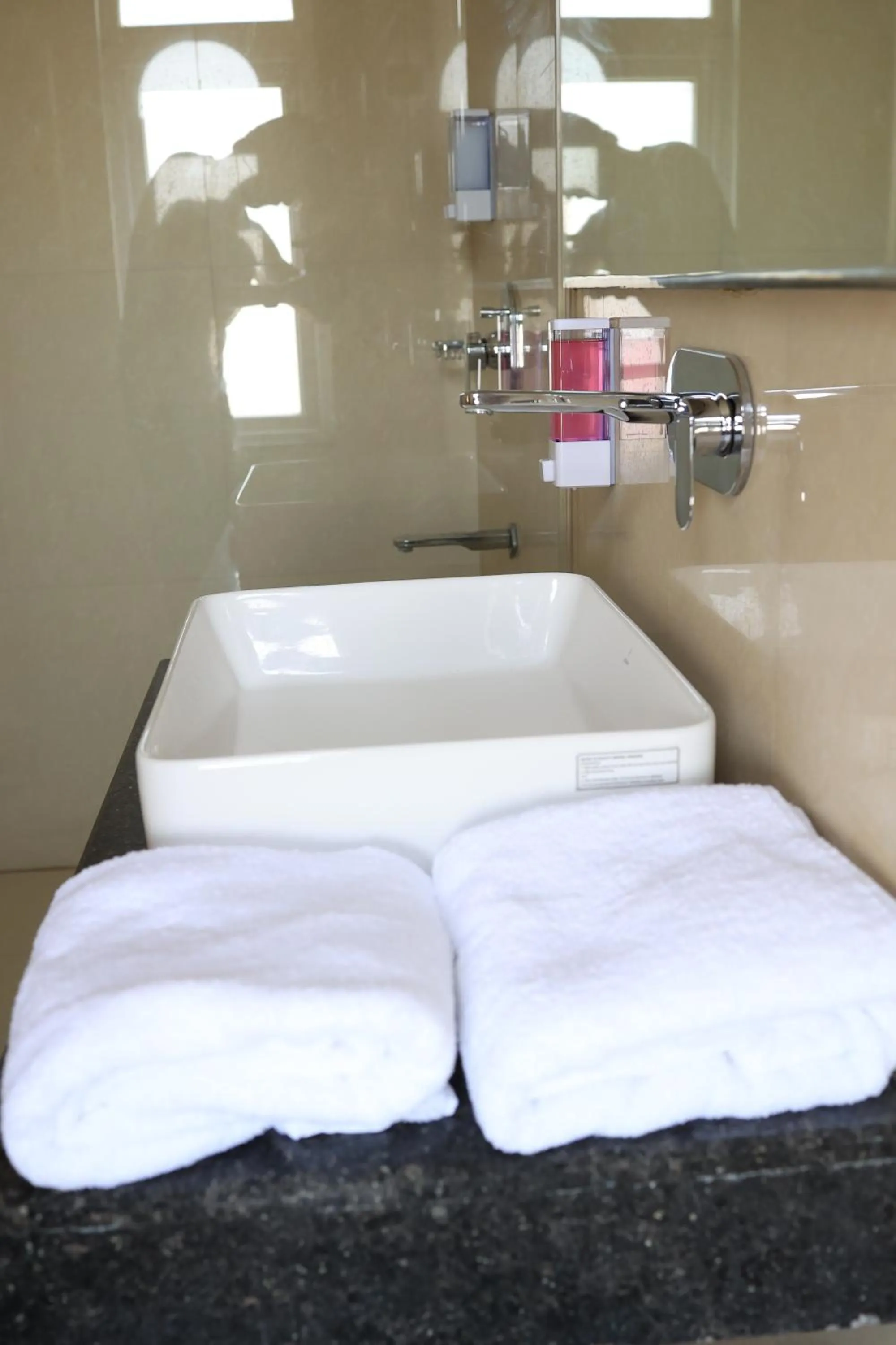 towels, Bed in Sagar Hotel JUST 5 MIN FROM GOLDEN TEMPLE