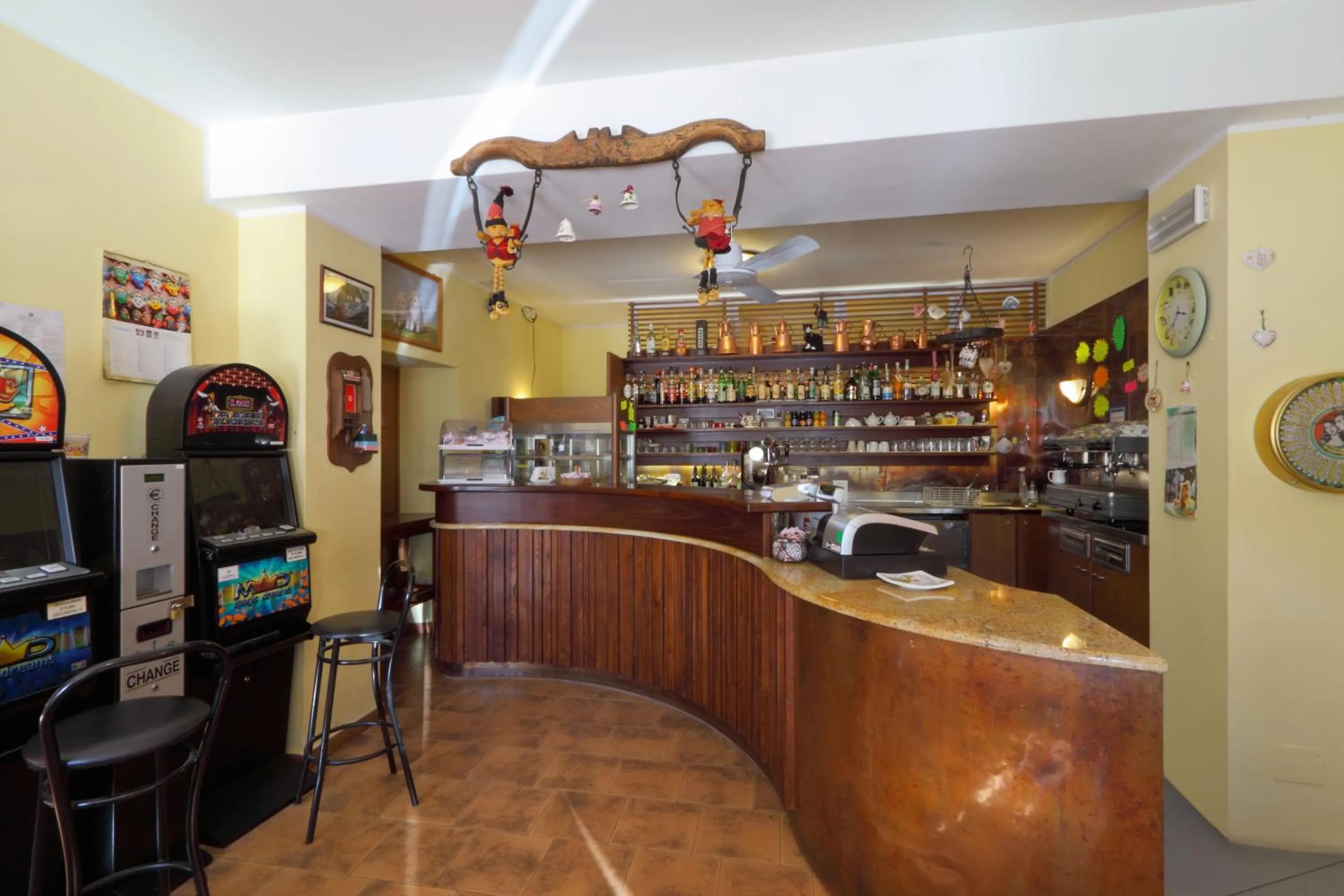 Lounge or bar in Albergo Alle Alpi