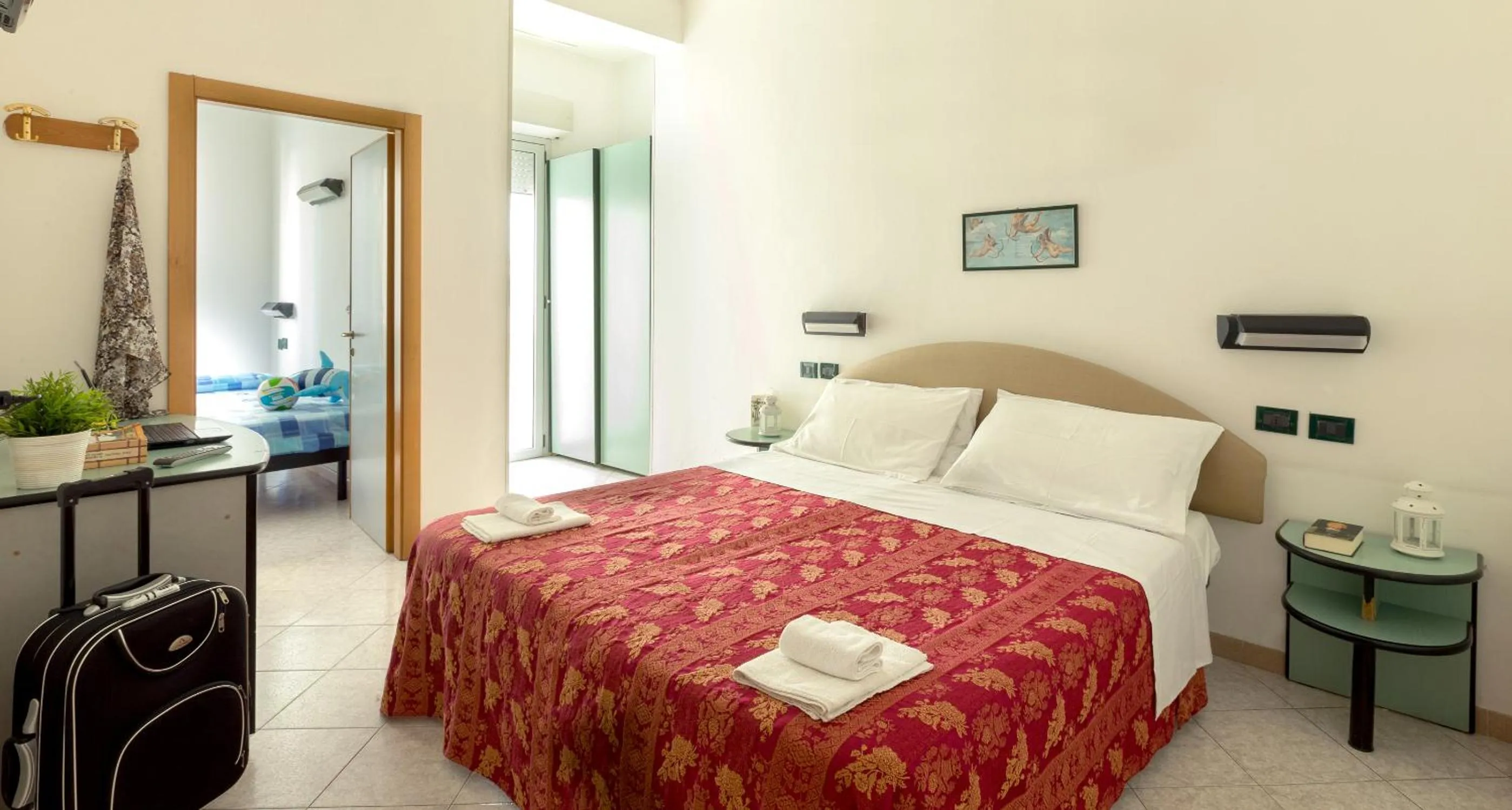 Bedroom, Bed in Hotel Stockholm