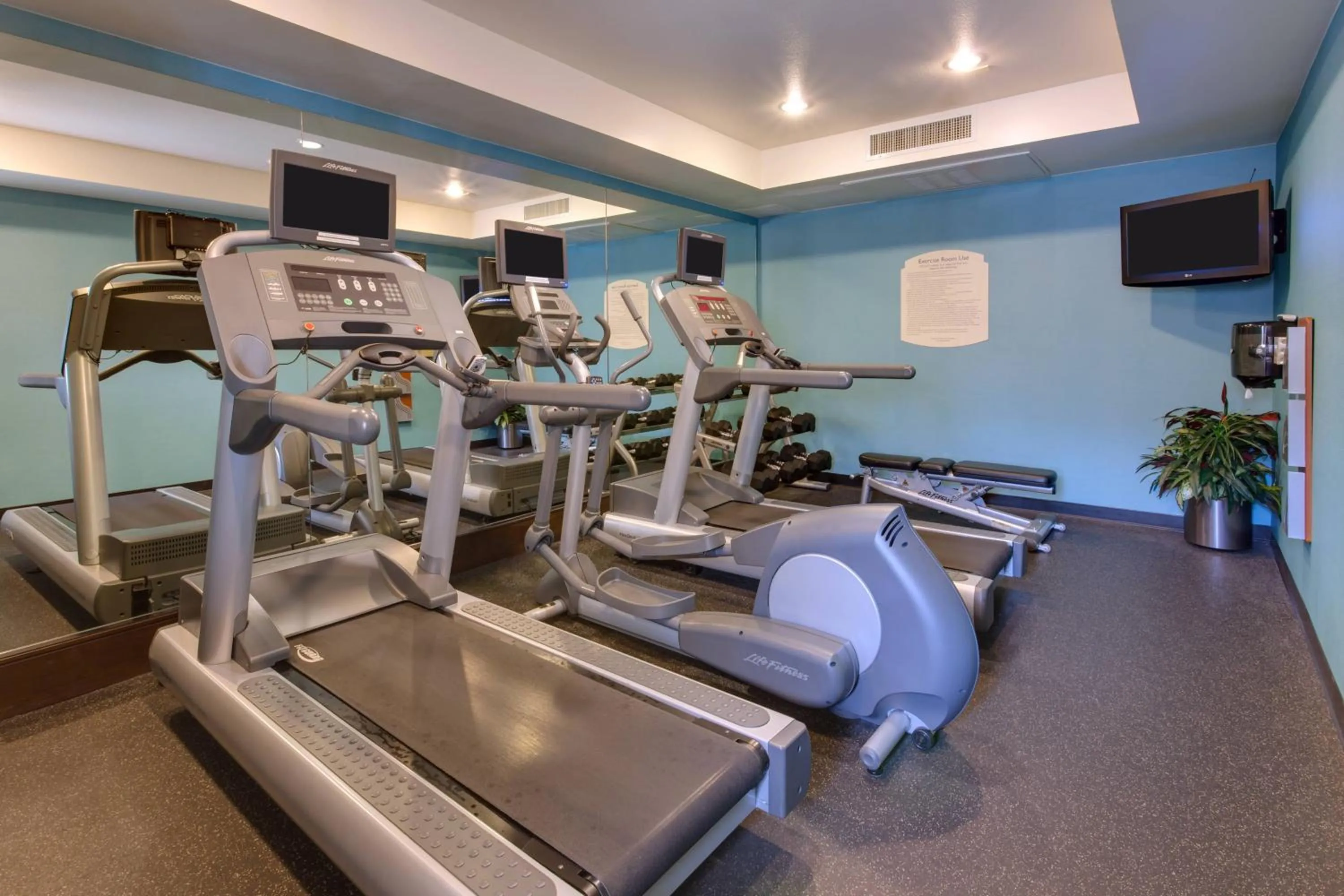 Fitness centre/facilities in Fairfield Inn & Suites by Marriott San Francisco Airport