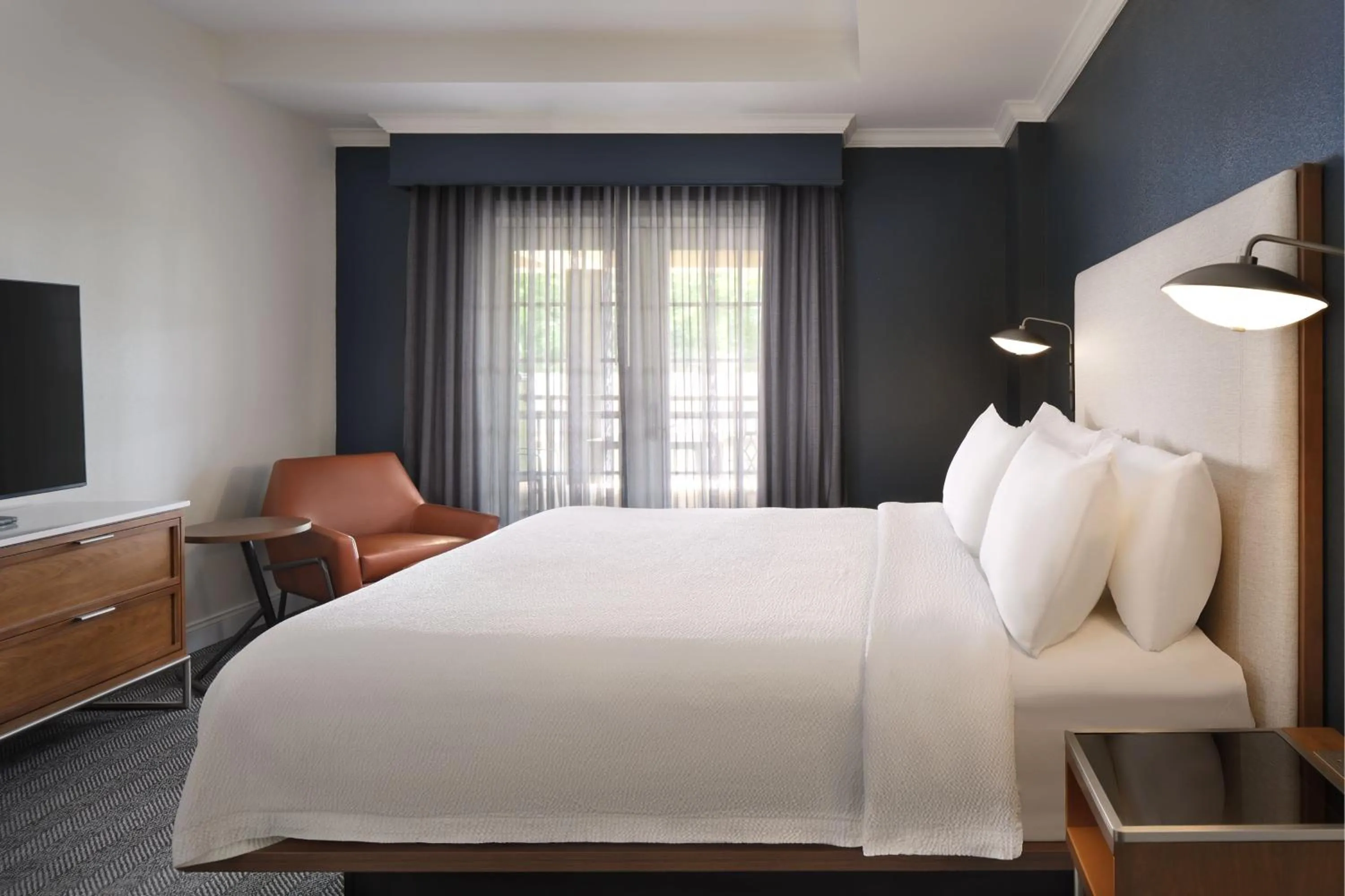 Bedroom, Bed in Courtyard by Marriott Saratoga Springs