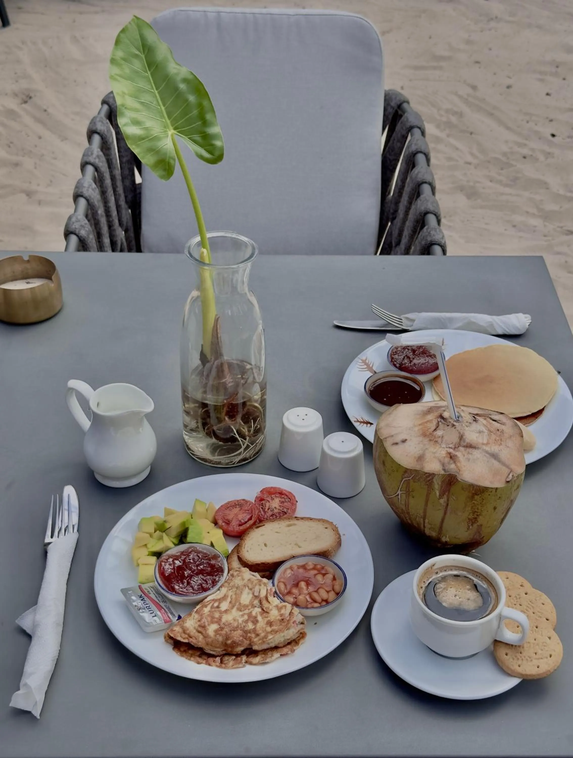 Breakfast in V Hotel in Paje