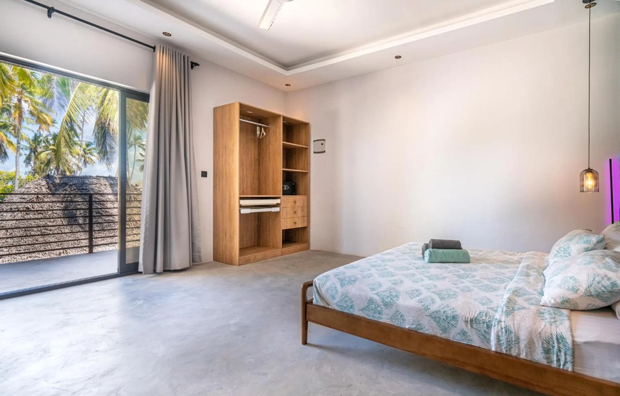 Bed in V Hotel in Paje