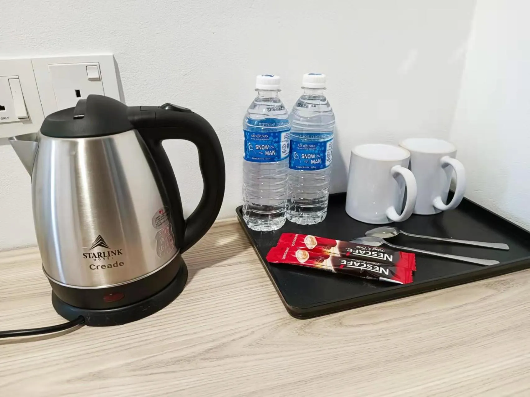 Coffee/tea facilities in Starlink Hotel
