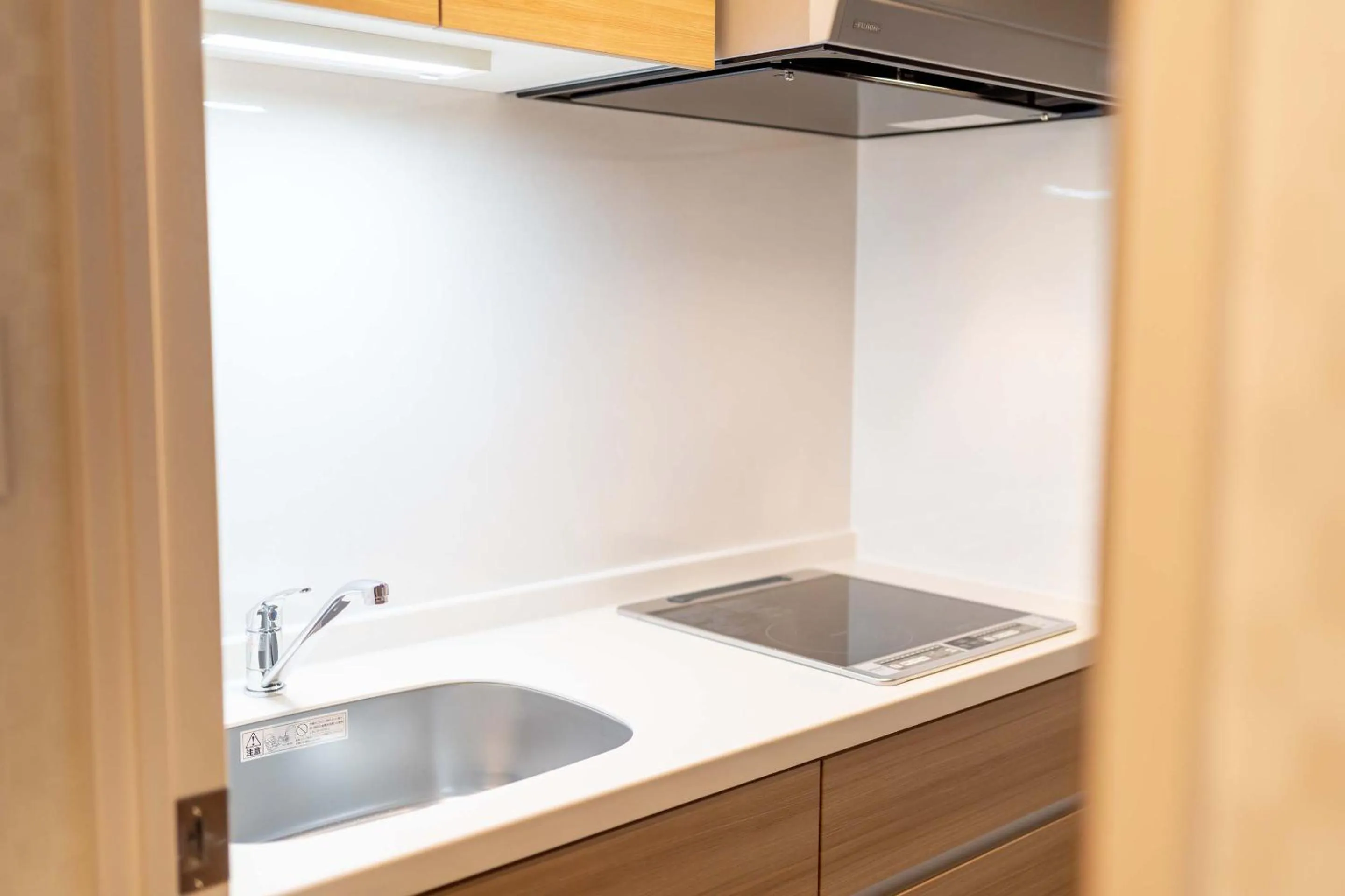 Kitchen or kitchenette in RESI STAY Kyo Ryuvilux Nijo