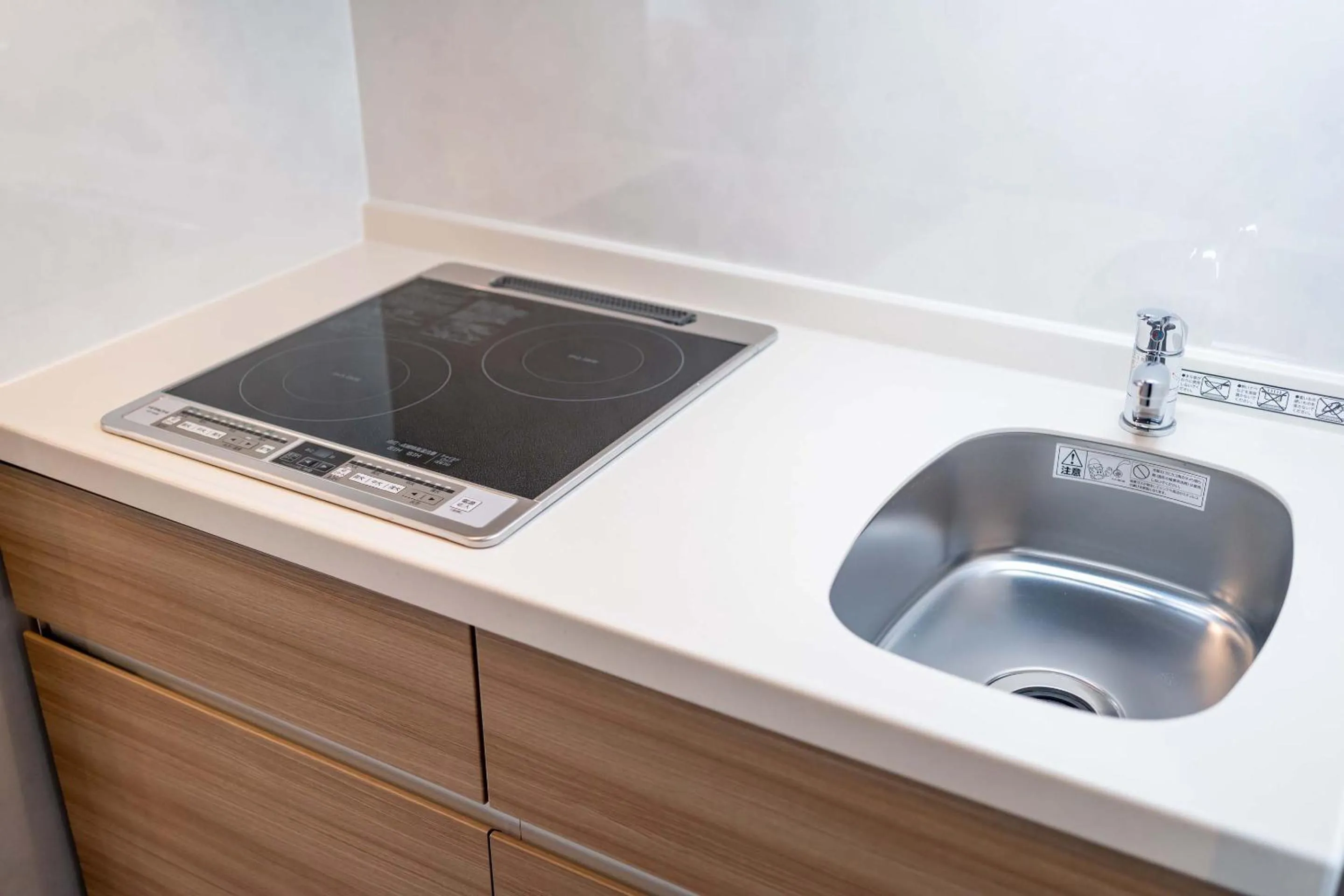 Kitchen or kitchenette in RESI STAY Kyo Ryuvilux Nijo