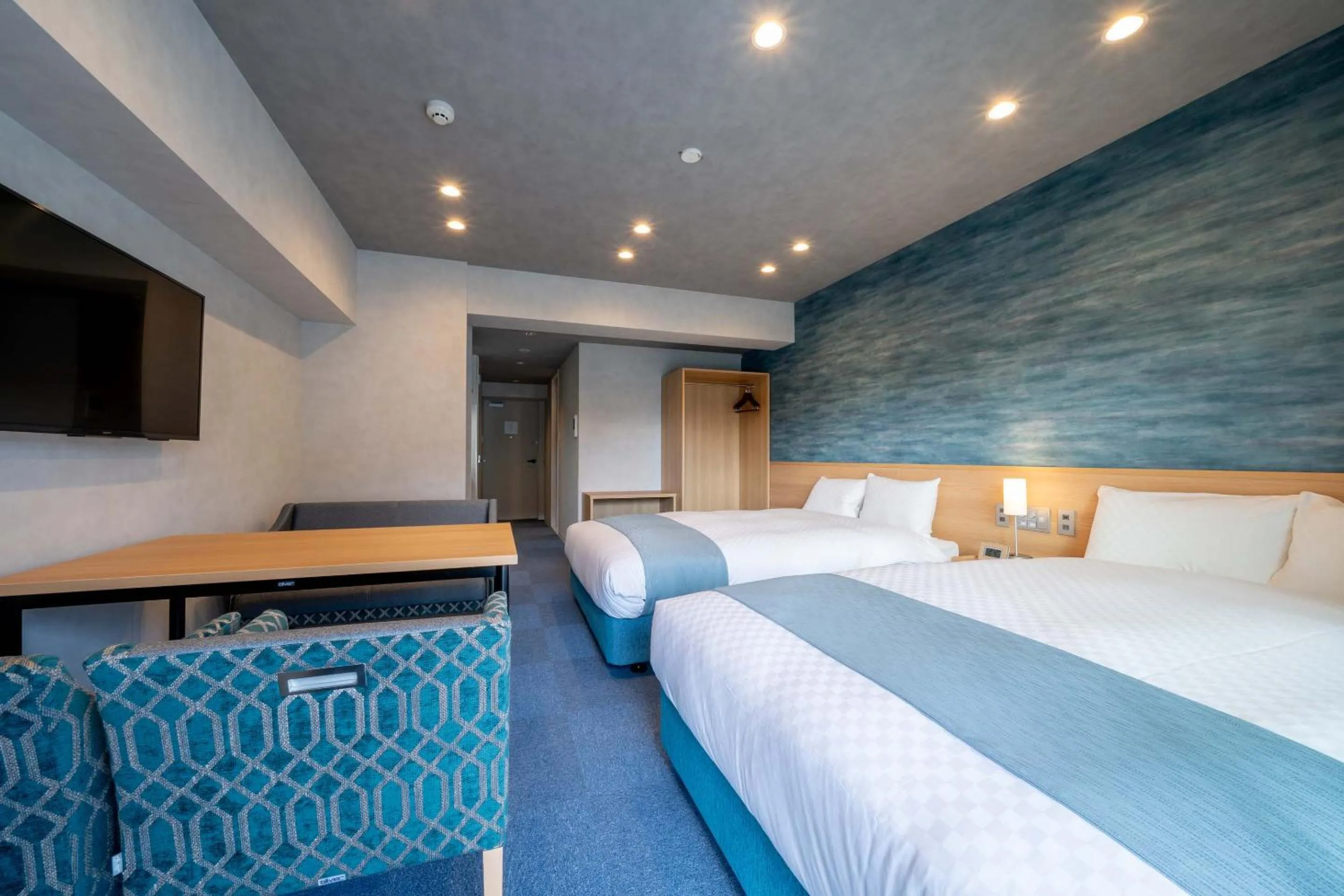 Bedroom, Bed in RESI STAY Kyo Ryuvilux Nijo