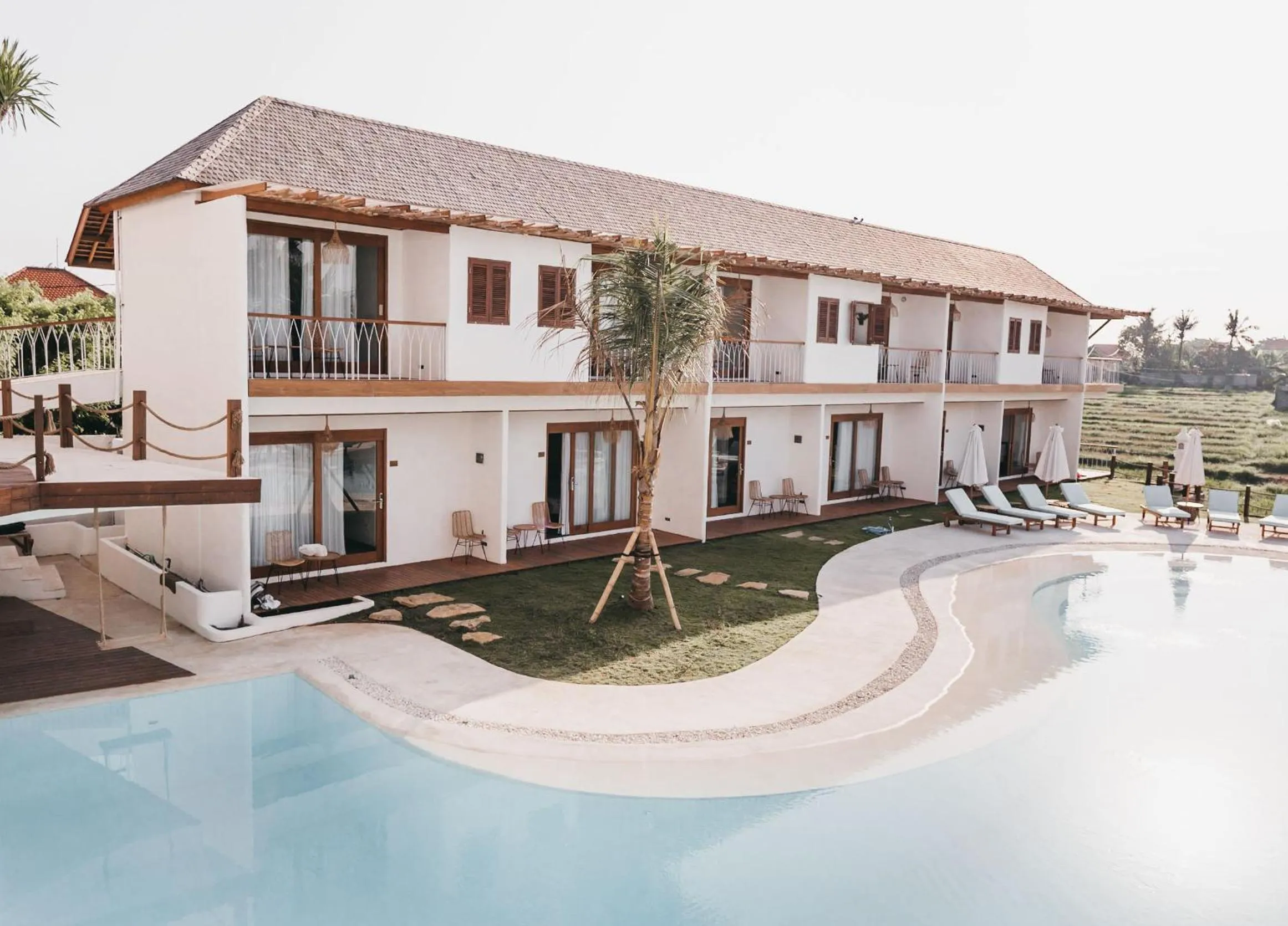 Property building in Canggu Village Accommodation