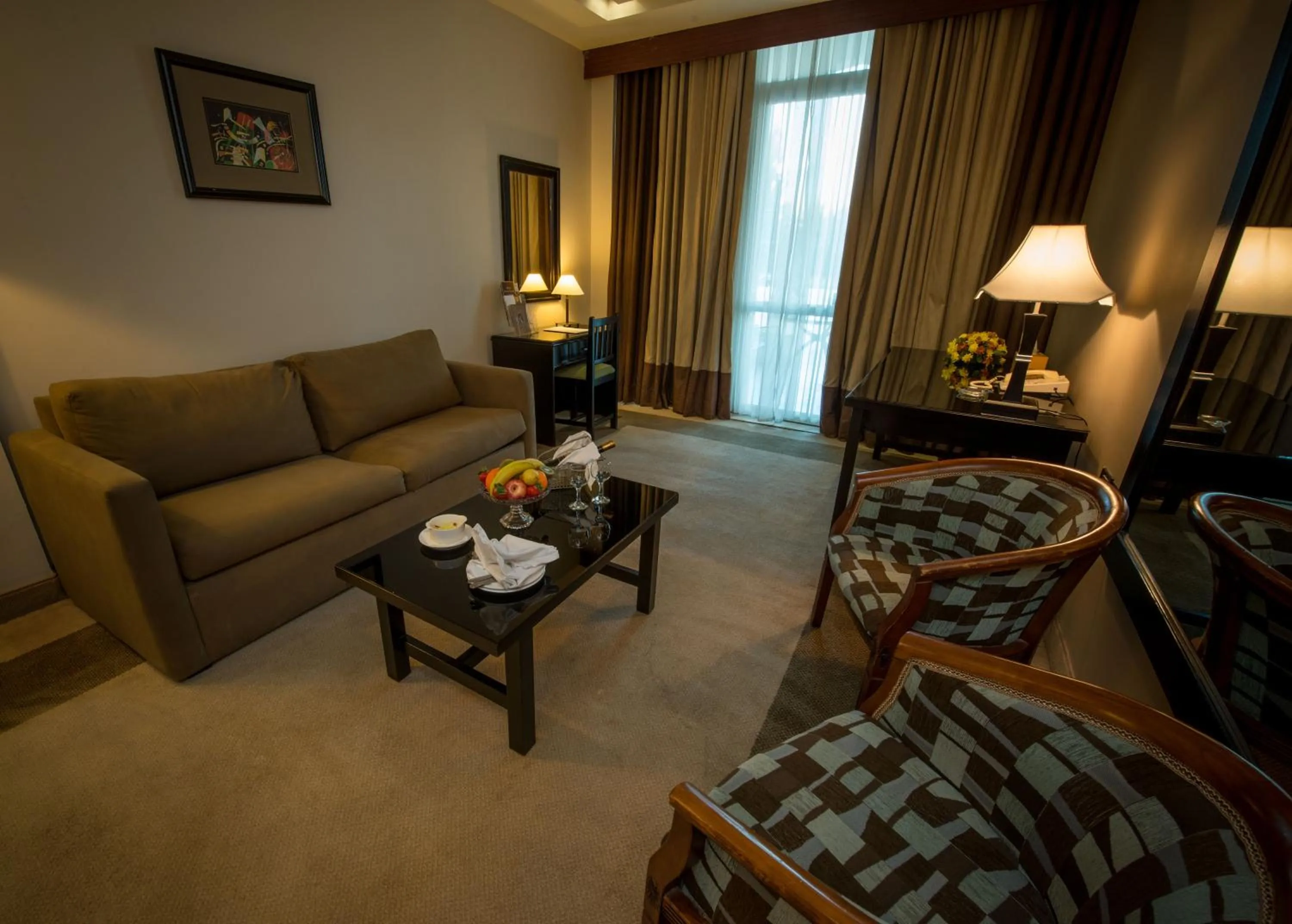 Seating area in Century Park Hotel