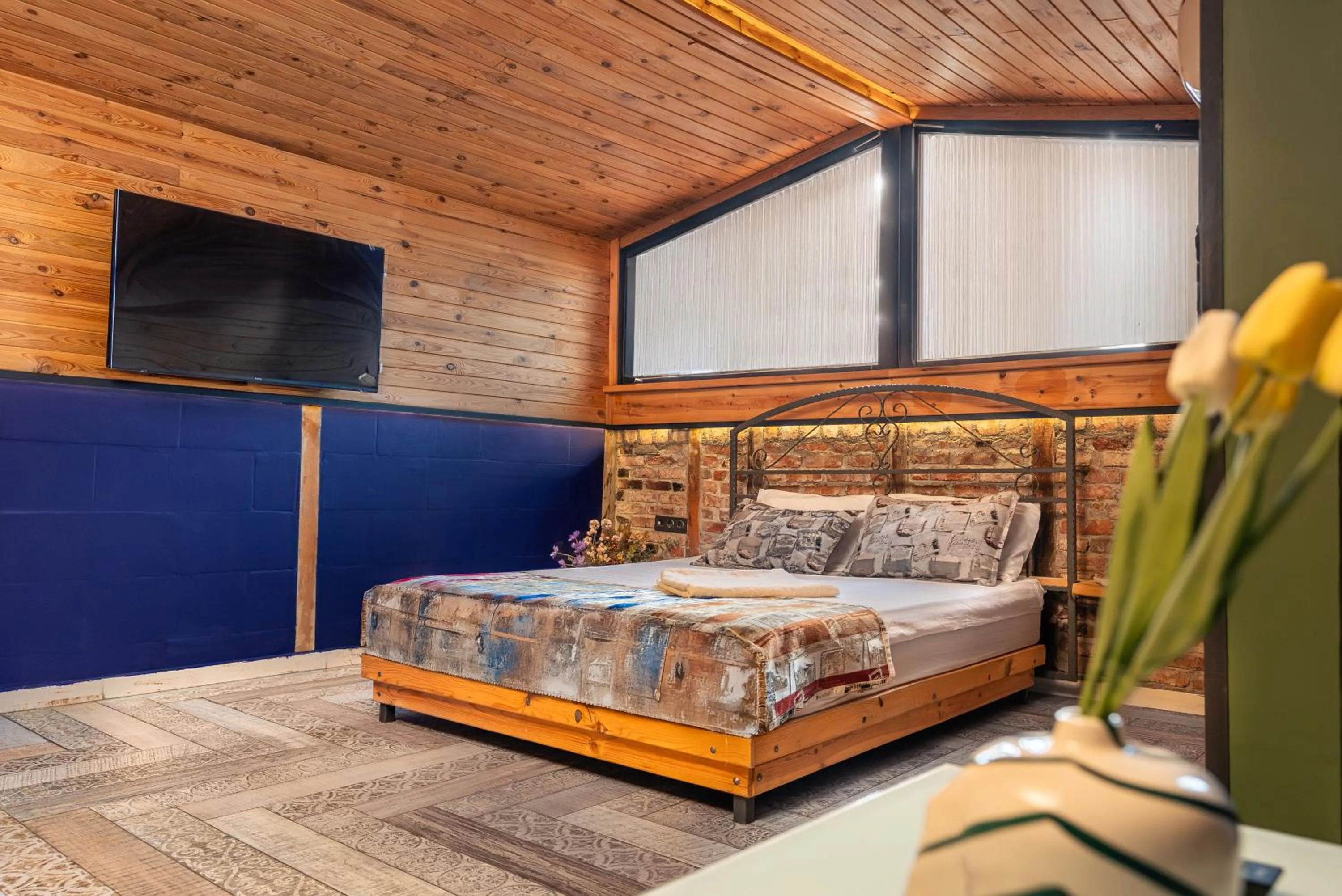 Bed in ANKA RESİDENCE KIZıLAY