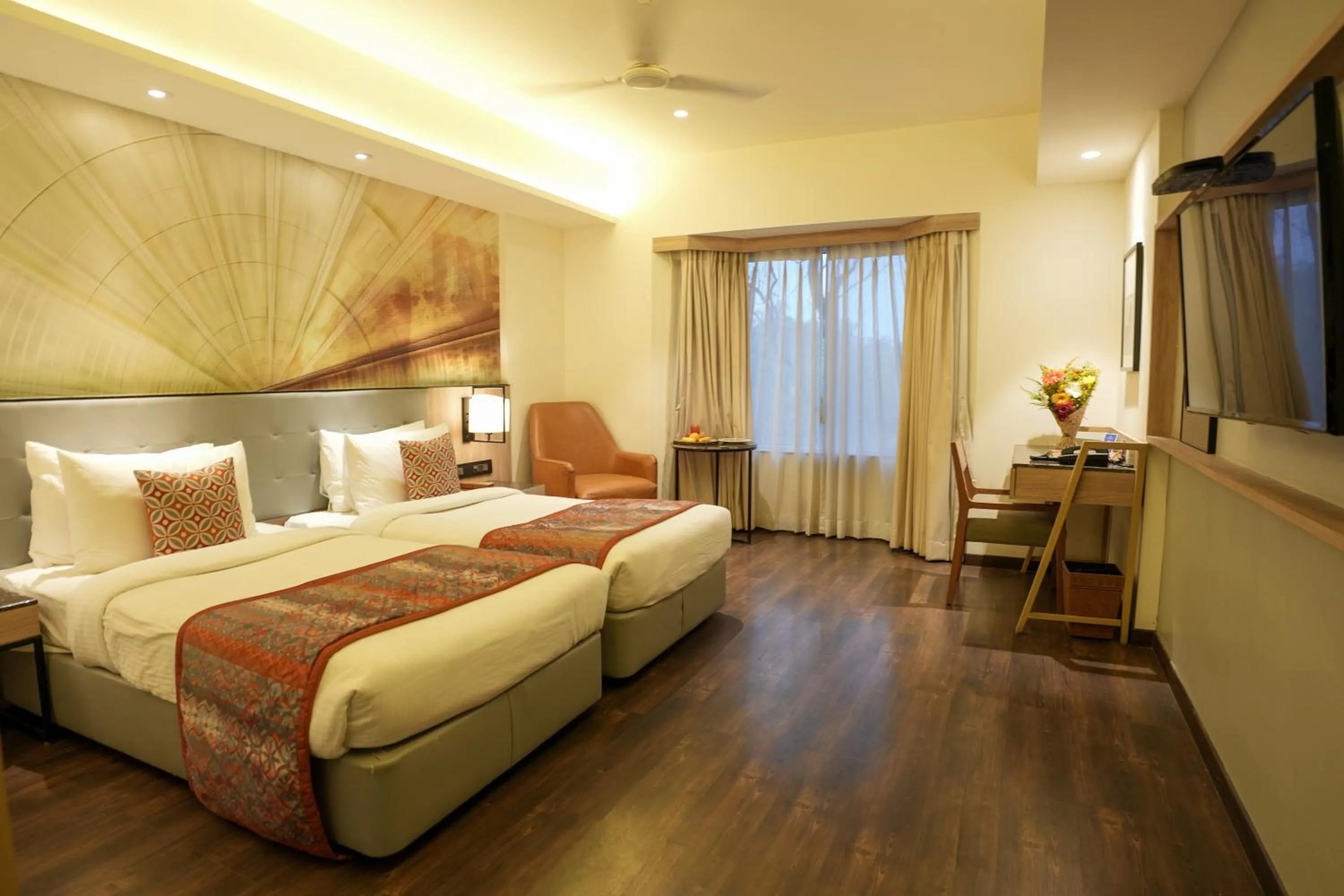 View (from property/room), Bed in Grand Sarovar Portico, Latur
