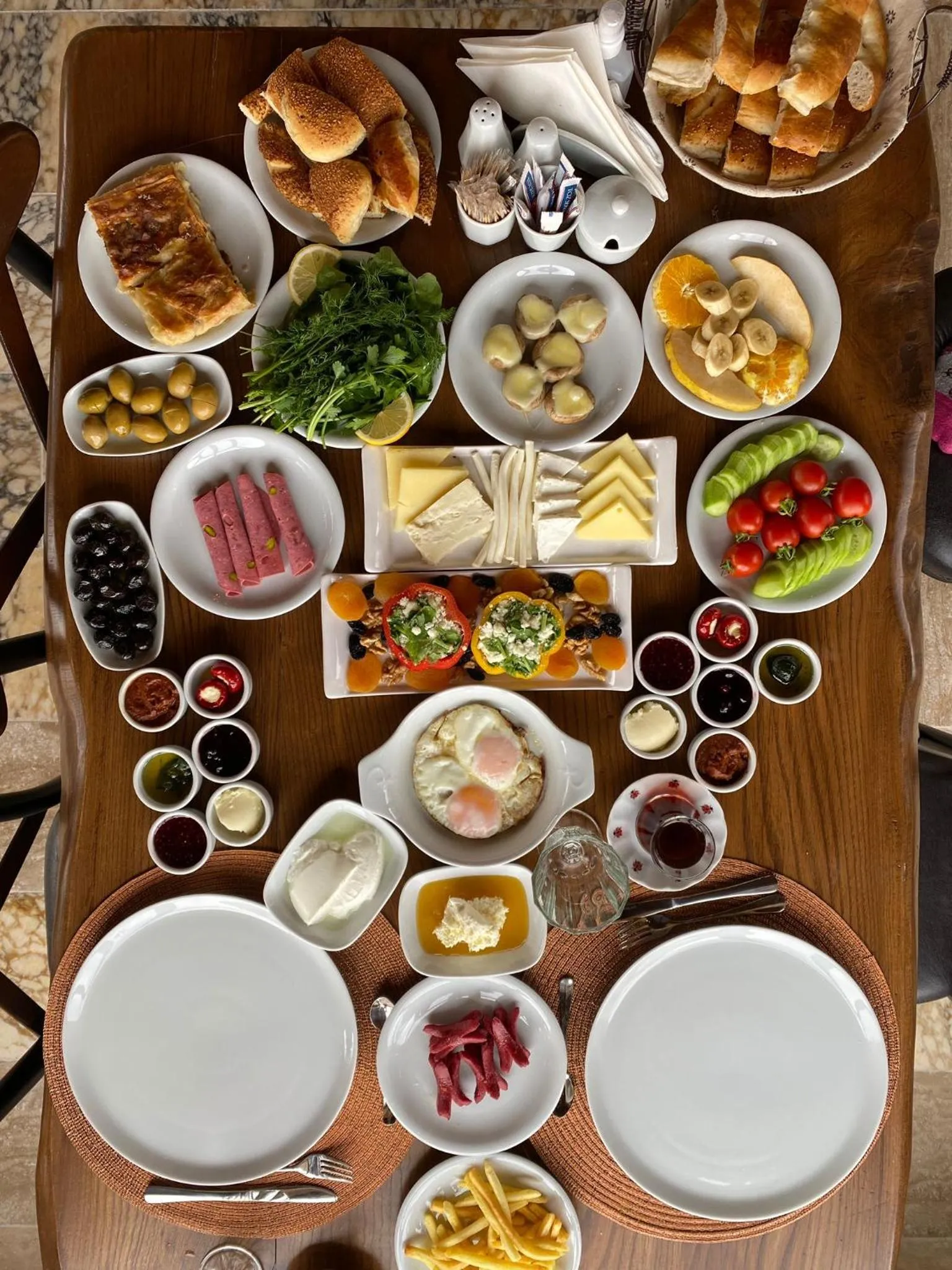 Breakfast in Serenus Cave Suites