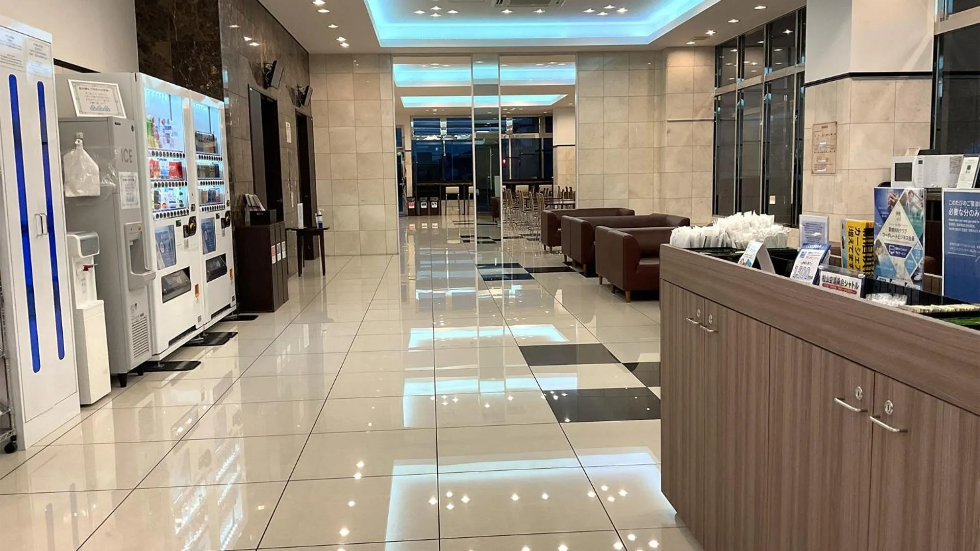 Lobby or reception in Toyoko Inn Niihama Ekimae