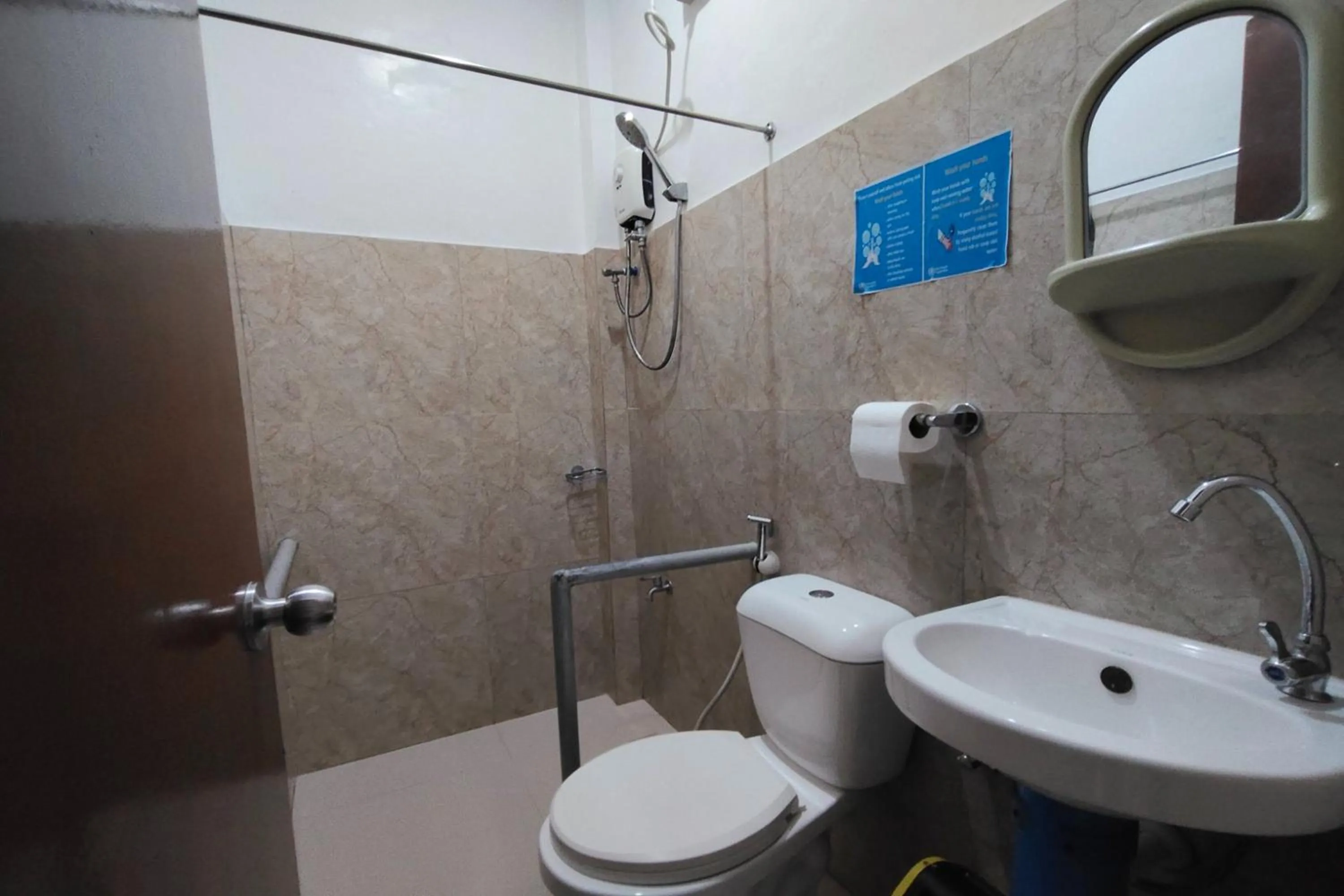 Bathroom in Love Vega Hometel El Nido near Beach