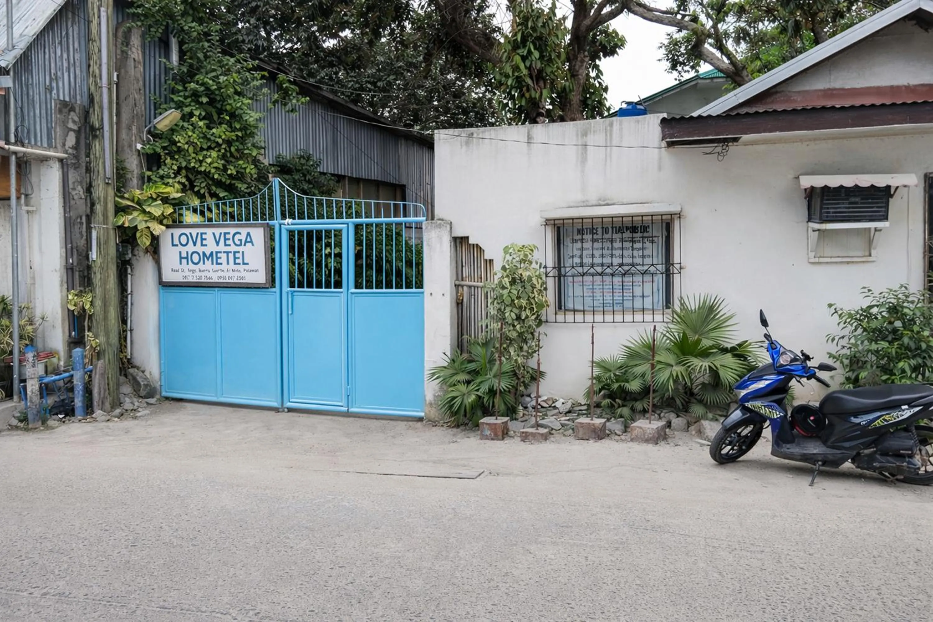 Property building in Love Vega Hometel El Nido near Beach