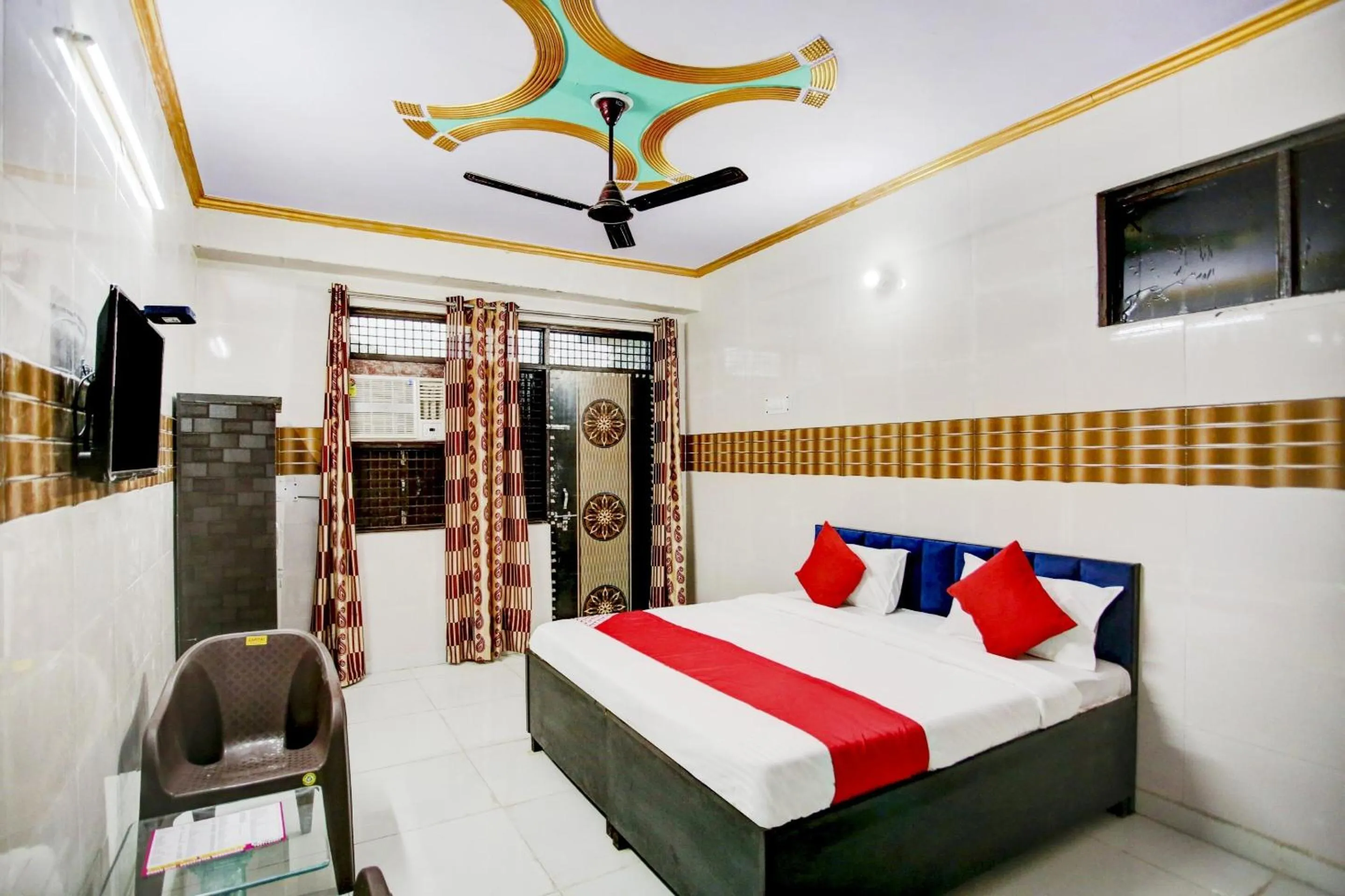 Bedroom, Bed in Hotel O by OYO DS Palace