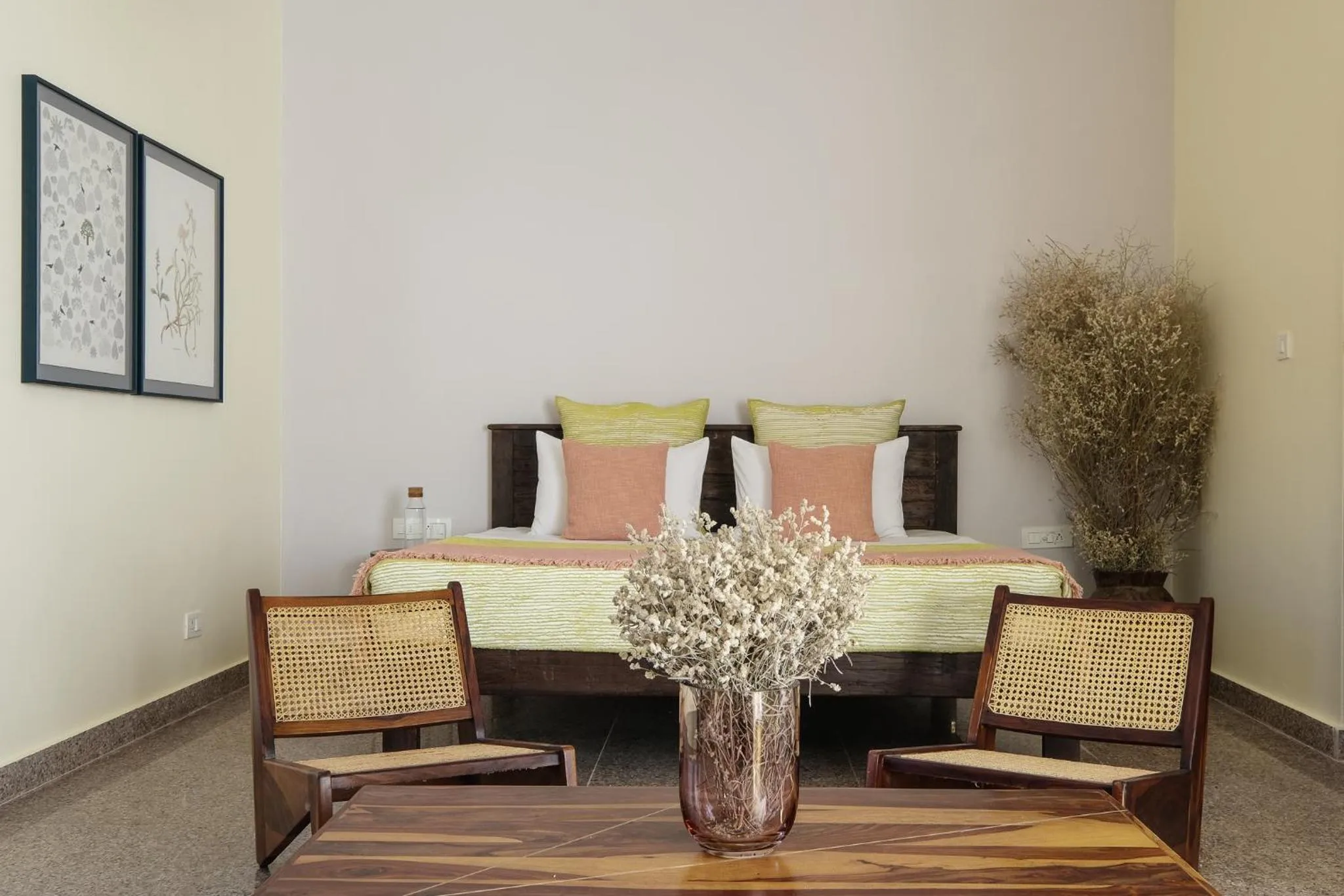 Bedroom in Kaner Retreat - India's First Desert Botanical Resort