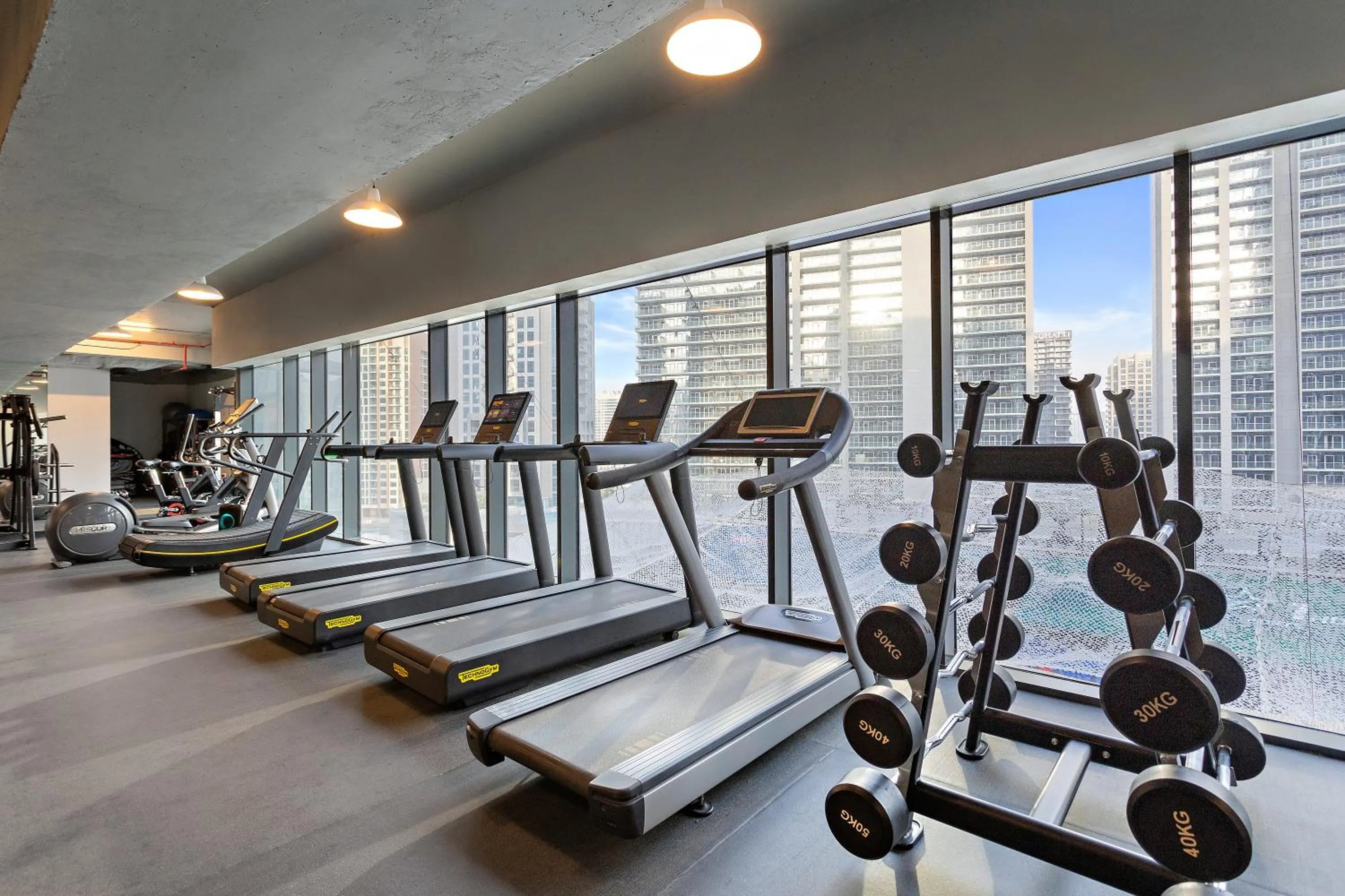 Fitness centre/facilities in Ramee Dream Hotel Downtown