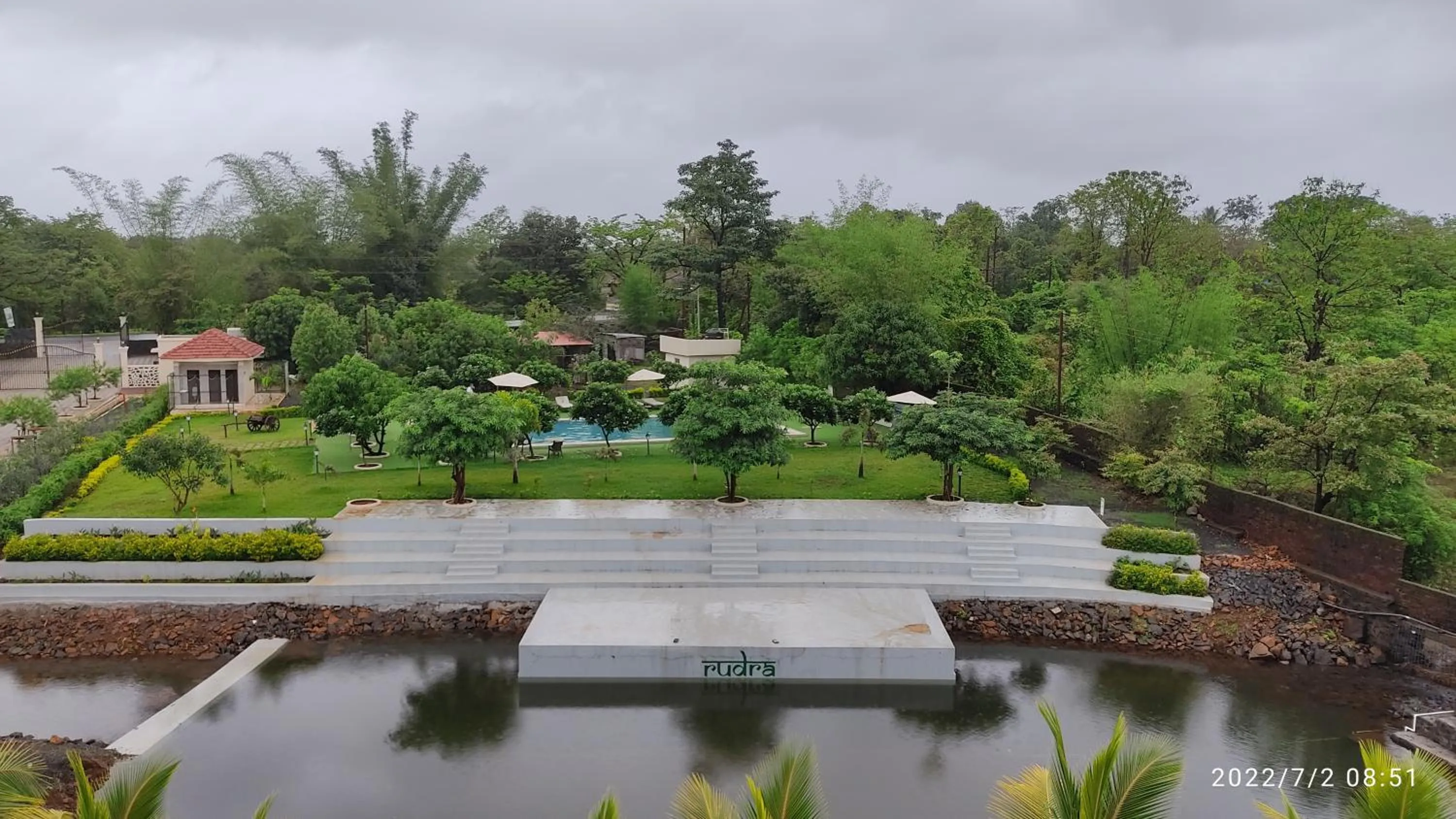 Bird's eye view in juSTa Rudra Resort & Spa