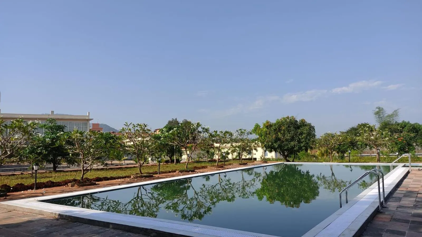 Pool view in juSTa Rudra Resort & Spa