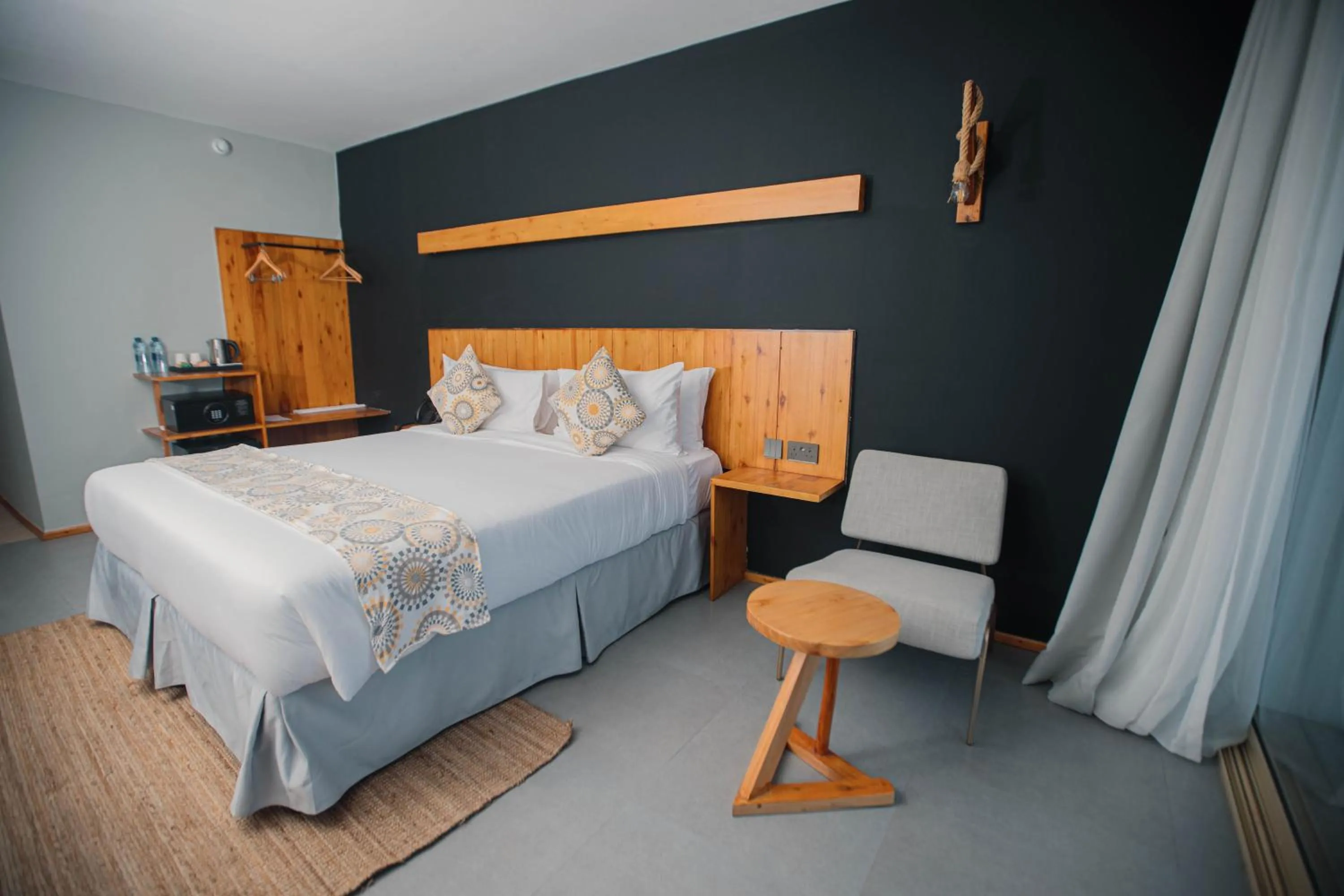 Bedroom in Giraffe Beach Hotel