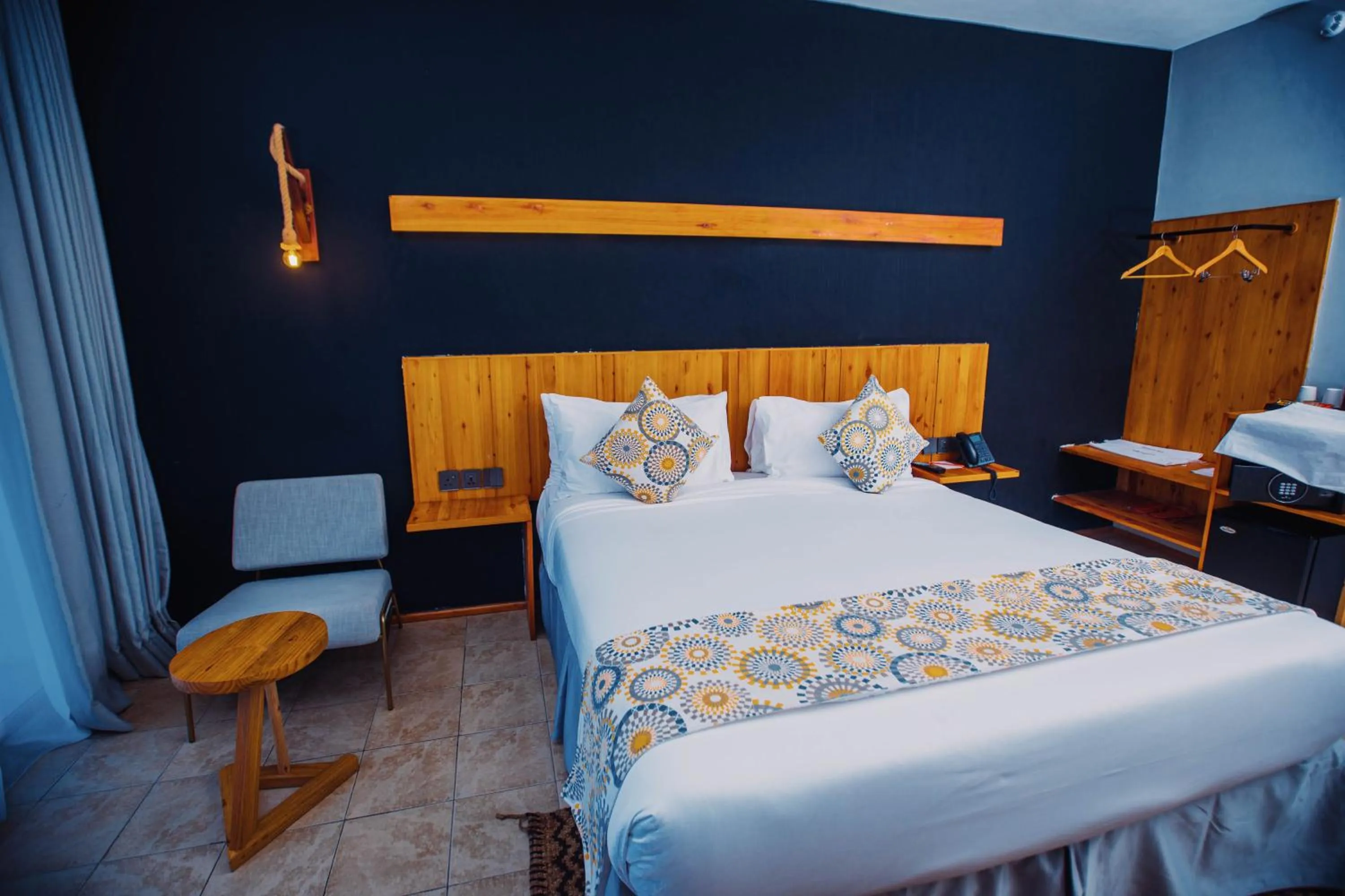 Bedroom in Giraffe Beach Hotel