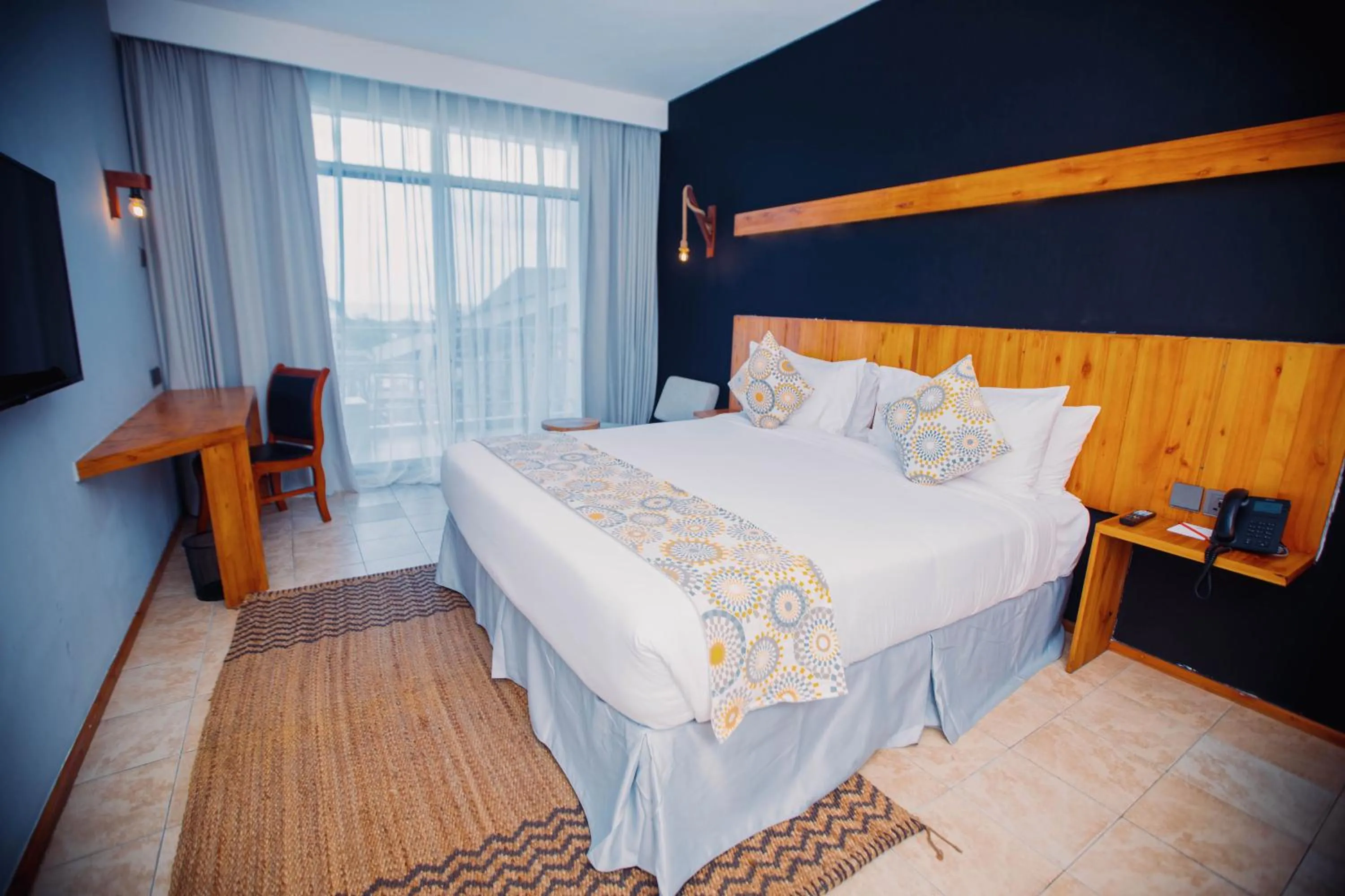 Bedroom in Giraffe Beach Hotel