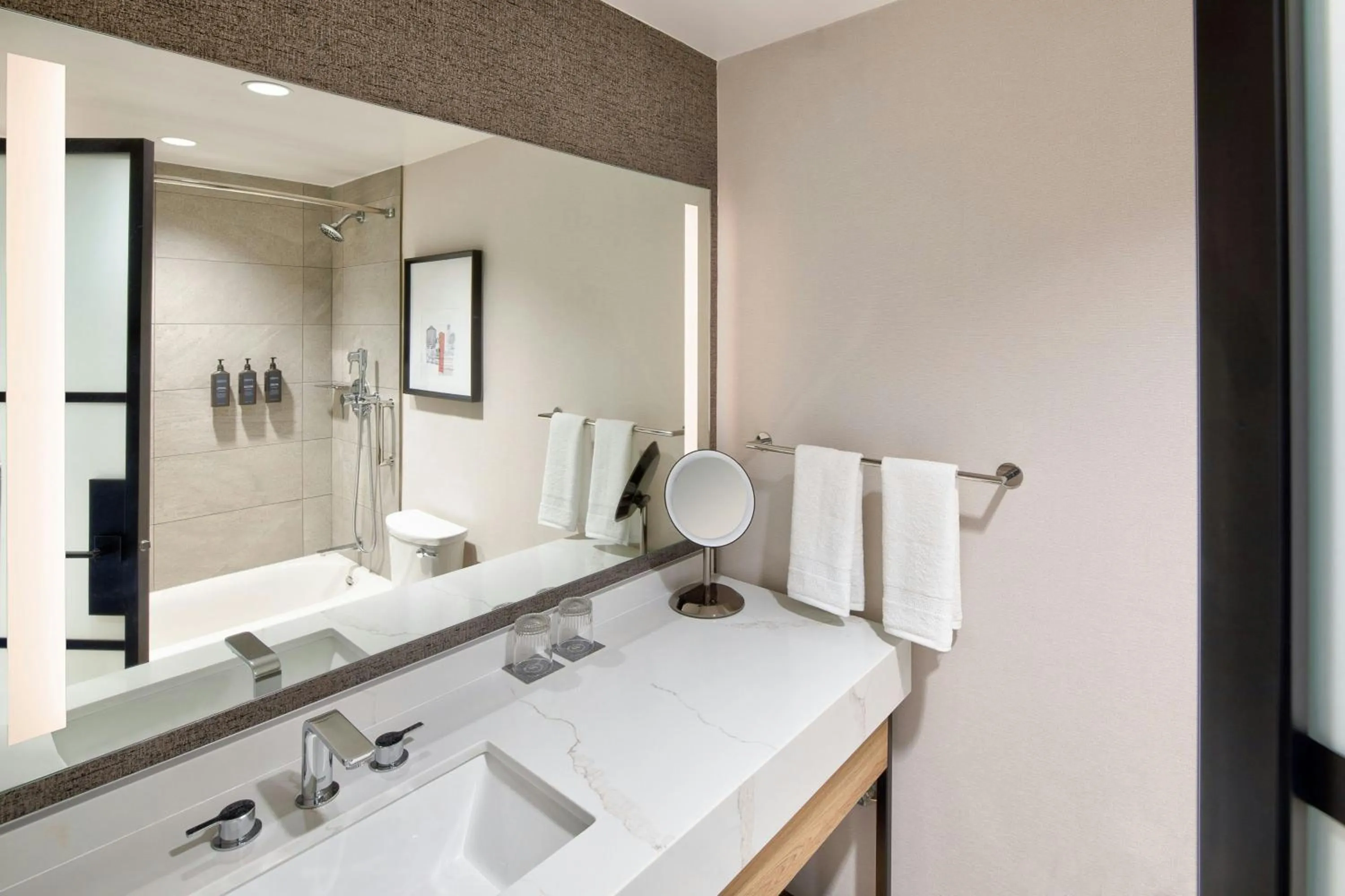 Bathroom in Sheraton Fort Worth Downtown Hotel