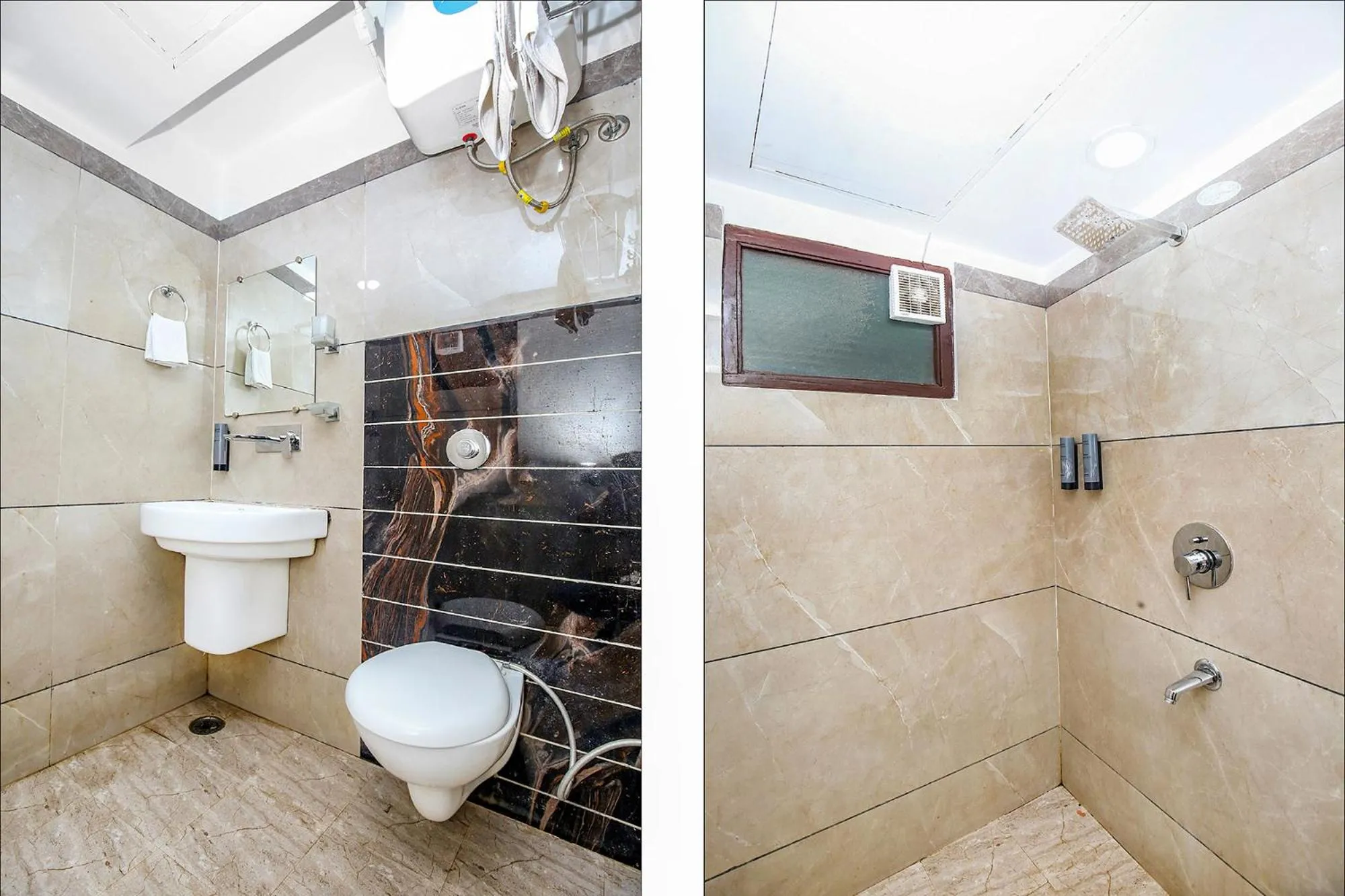 Bathroom in FabHotel Golden Temple Paradise - 50 meters from Golden Temple