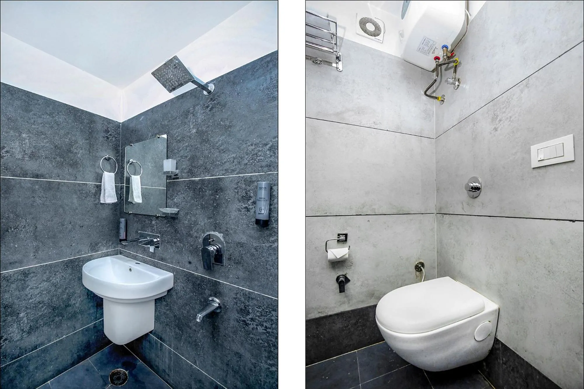 Bathroom in FabHotel Golden Temple Paradise - 50 meters from Golden Temple