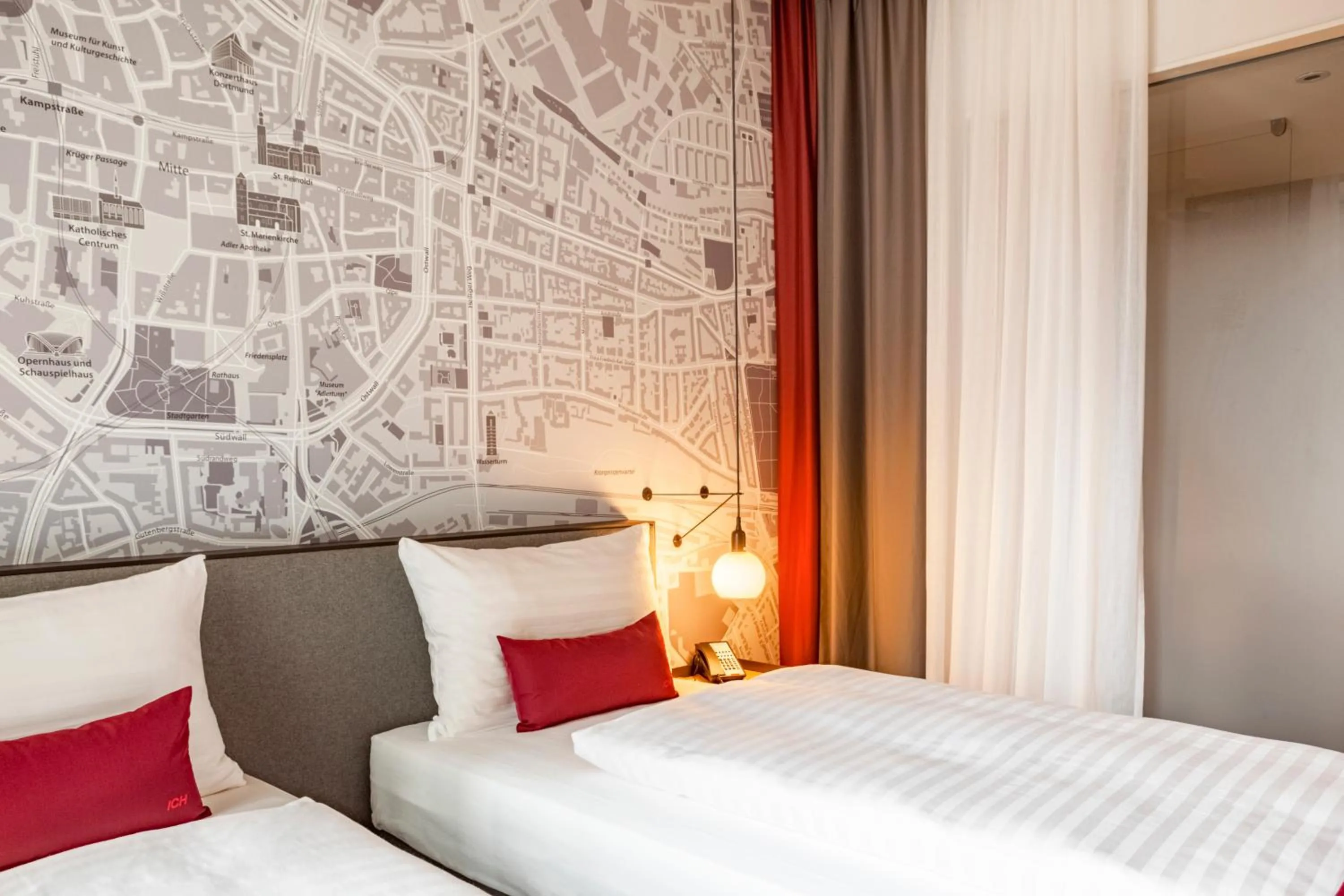 Bedroom, Bed in IntercityHotel Dortmund