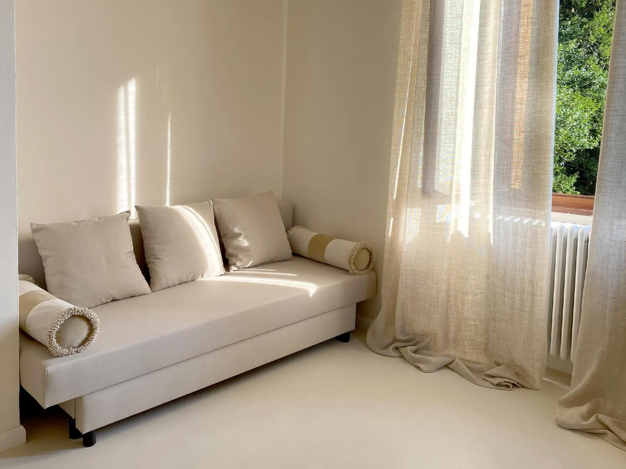 Living room, Bed in Villa Lina