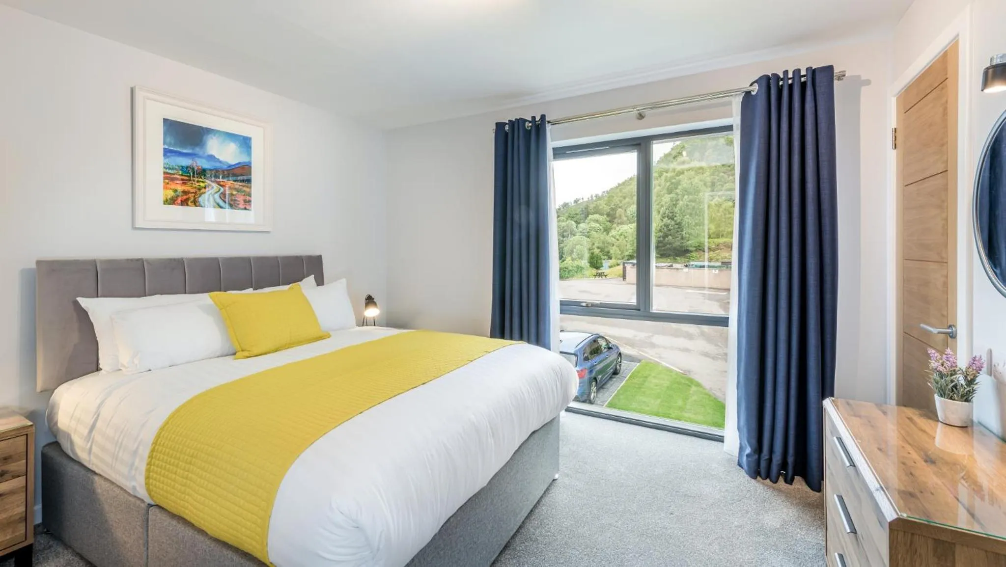 Bedroom, Bed in High Range Holiday Apartments