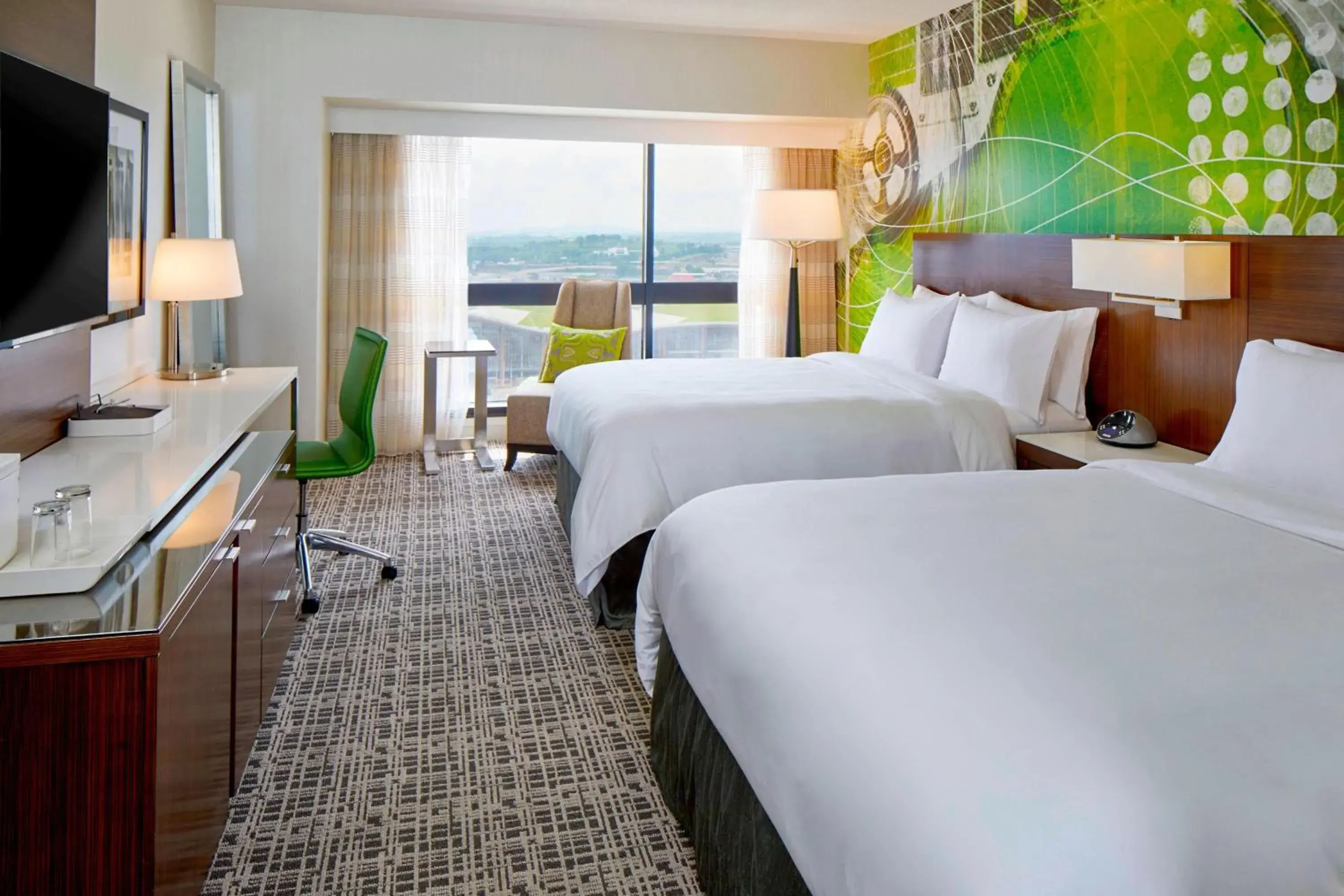 Queen Room with Two Queen Beds - Hearing Accessible in Renaissance Nashville Hotel Queen Room with Two Queen Beds - Hearing Accessible in Renaissance Nashville Hotel