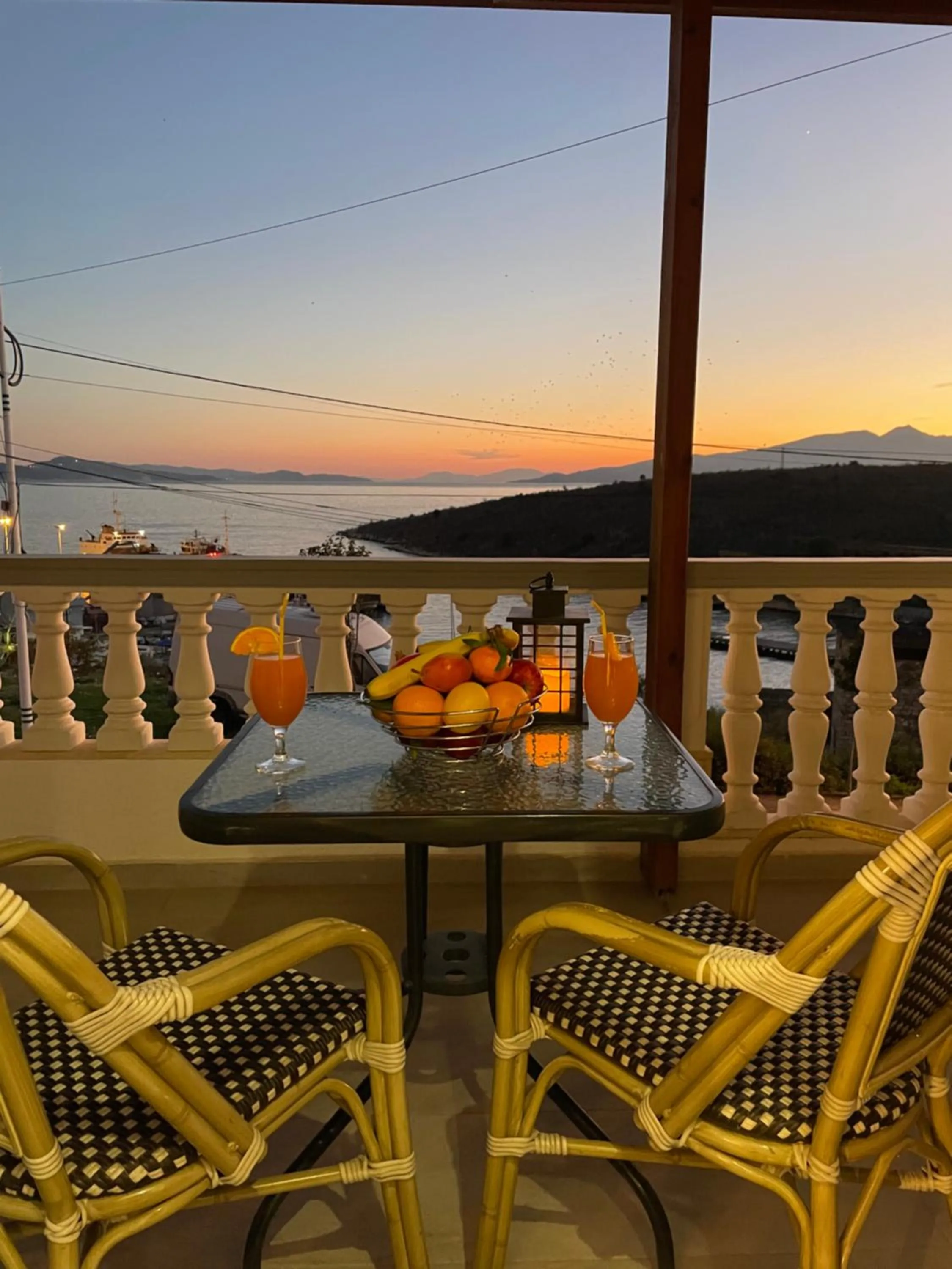 Sunset in Relax Mea Hotel