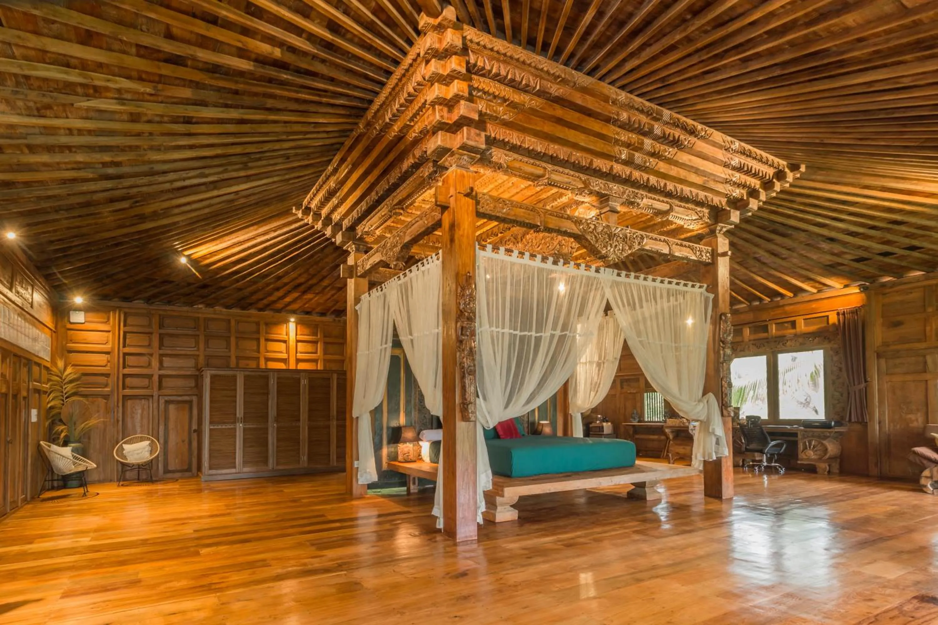 Bed in Masakali Retreat