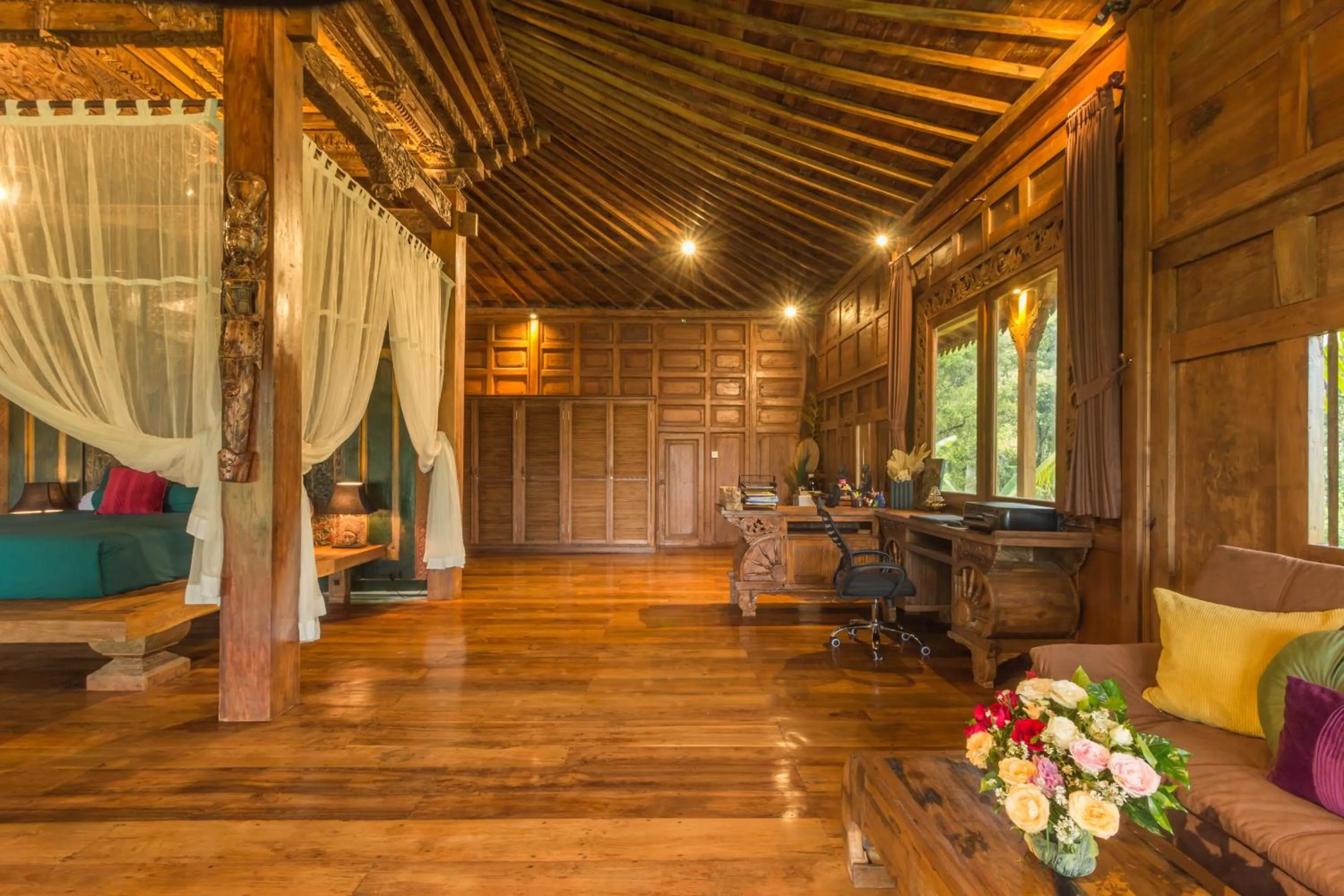 Living room in Masakali Retreat