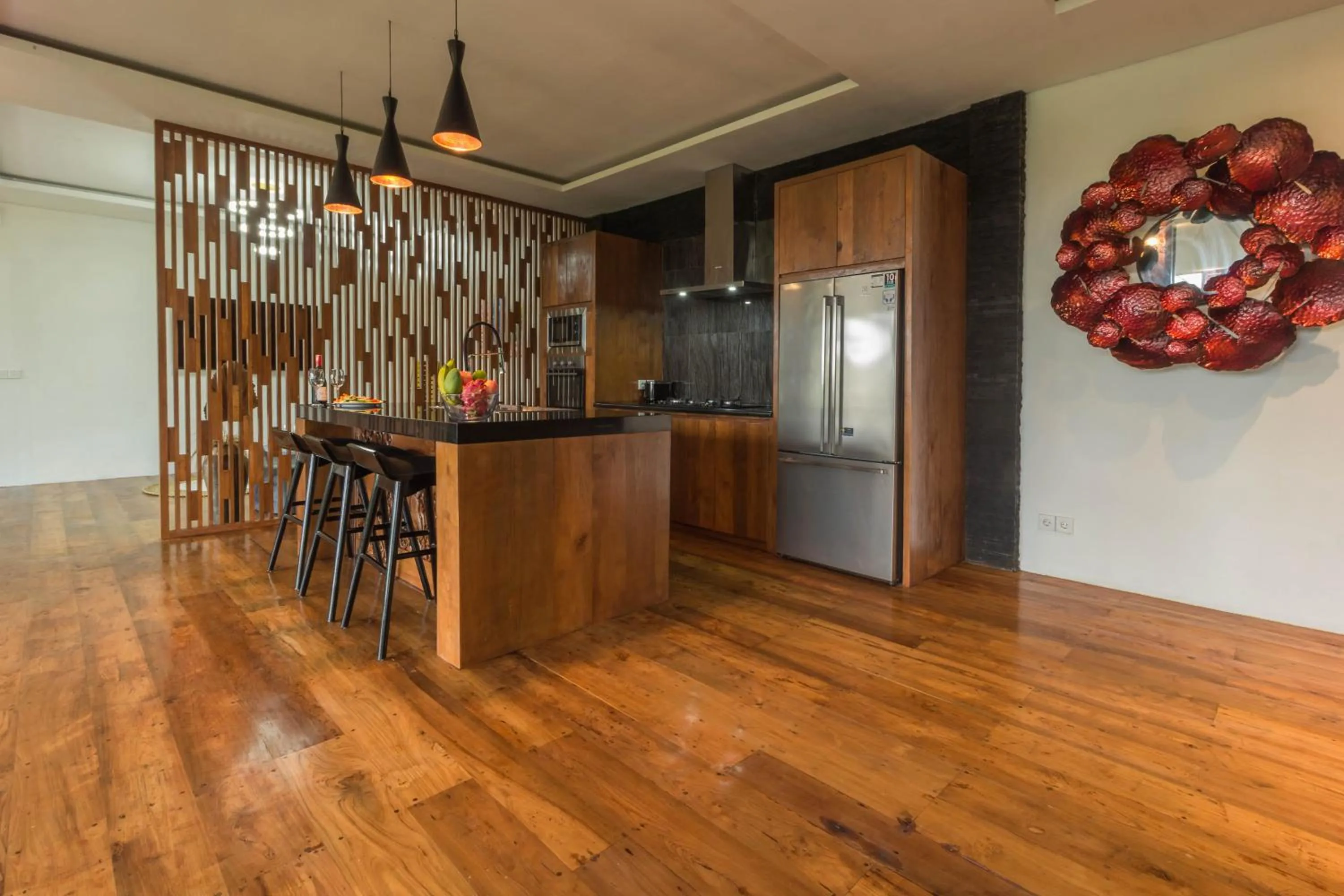 Kitchen or kitchenette in Masakali Retreat