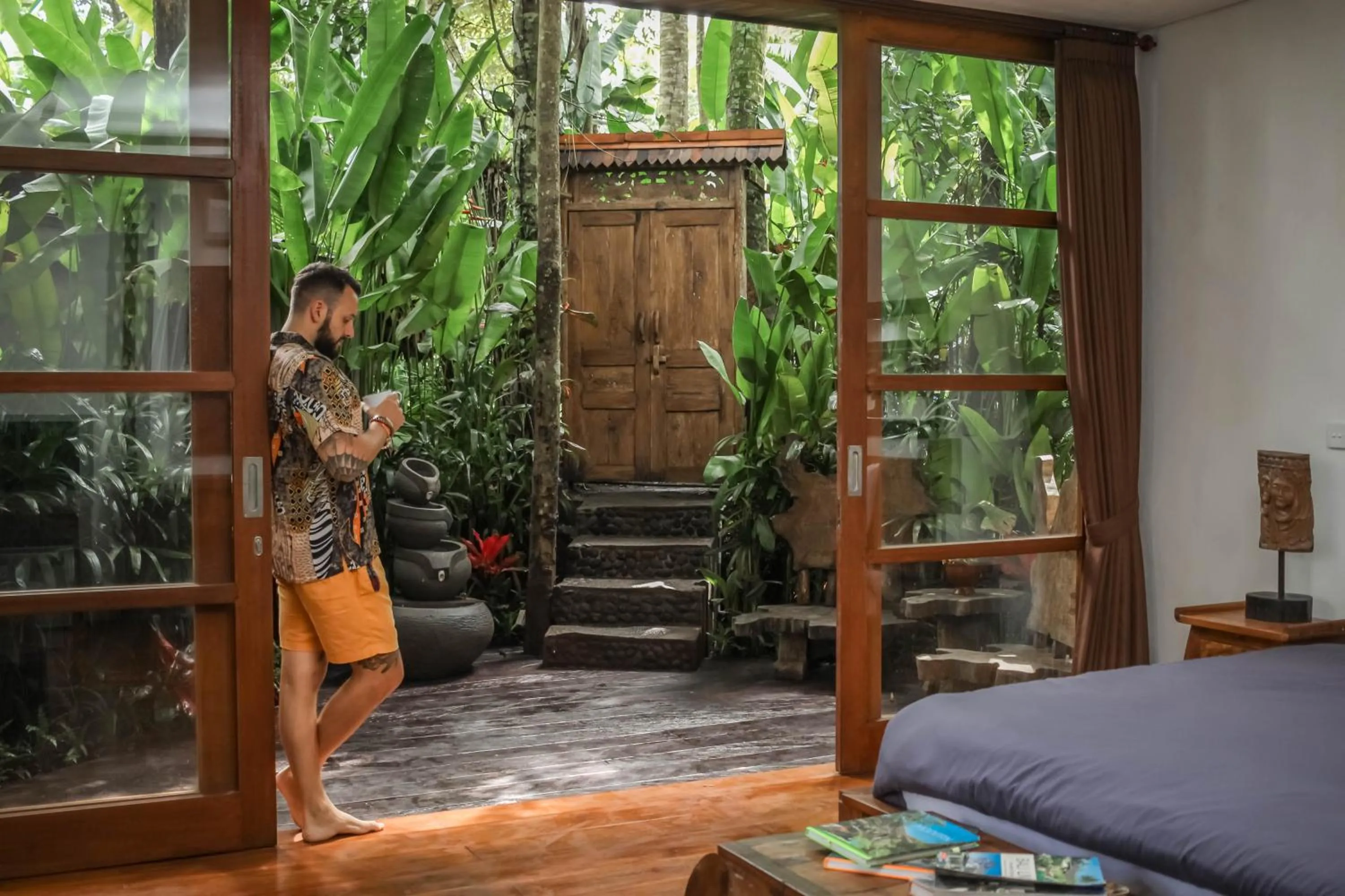 Bed in Masakali Retreat